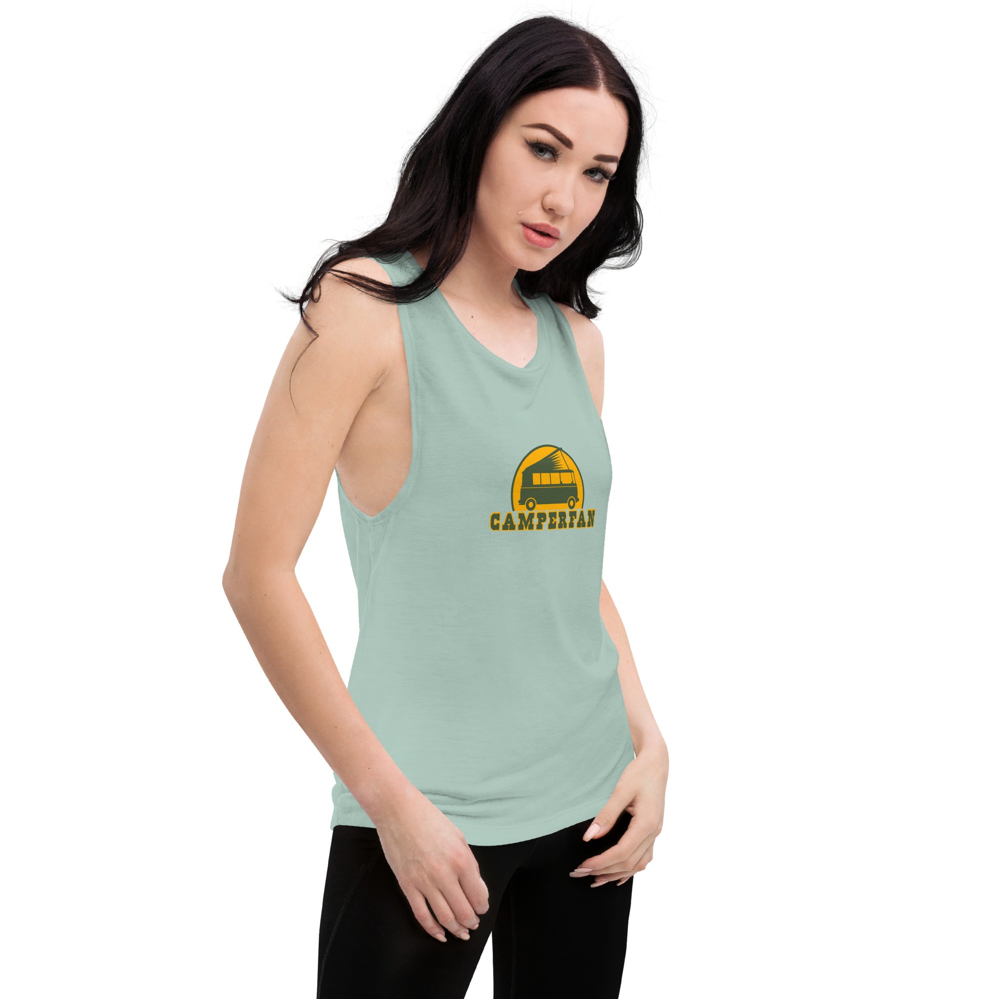 Ladies’ Muscle Tank Camperfan