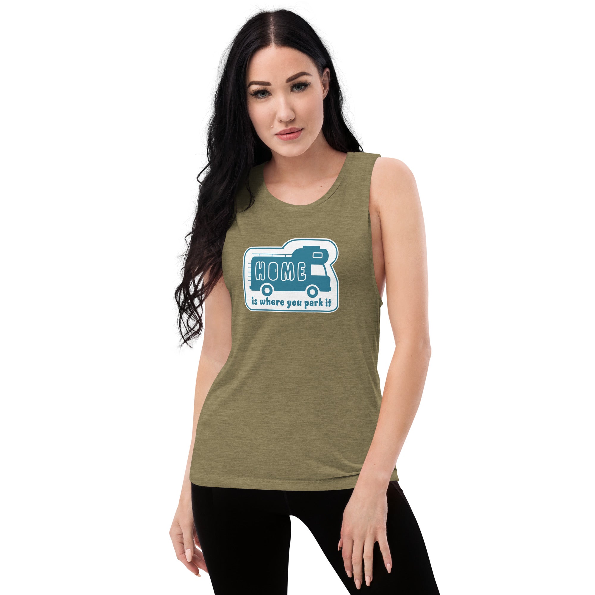 T-Shirt sans manches pour Femme Bold Camper Van