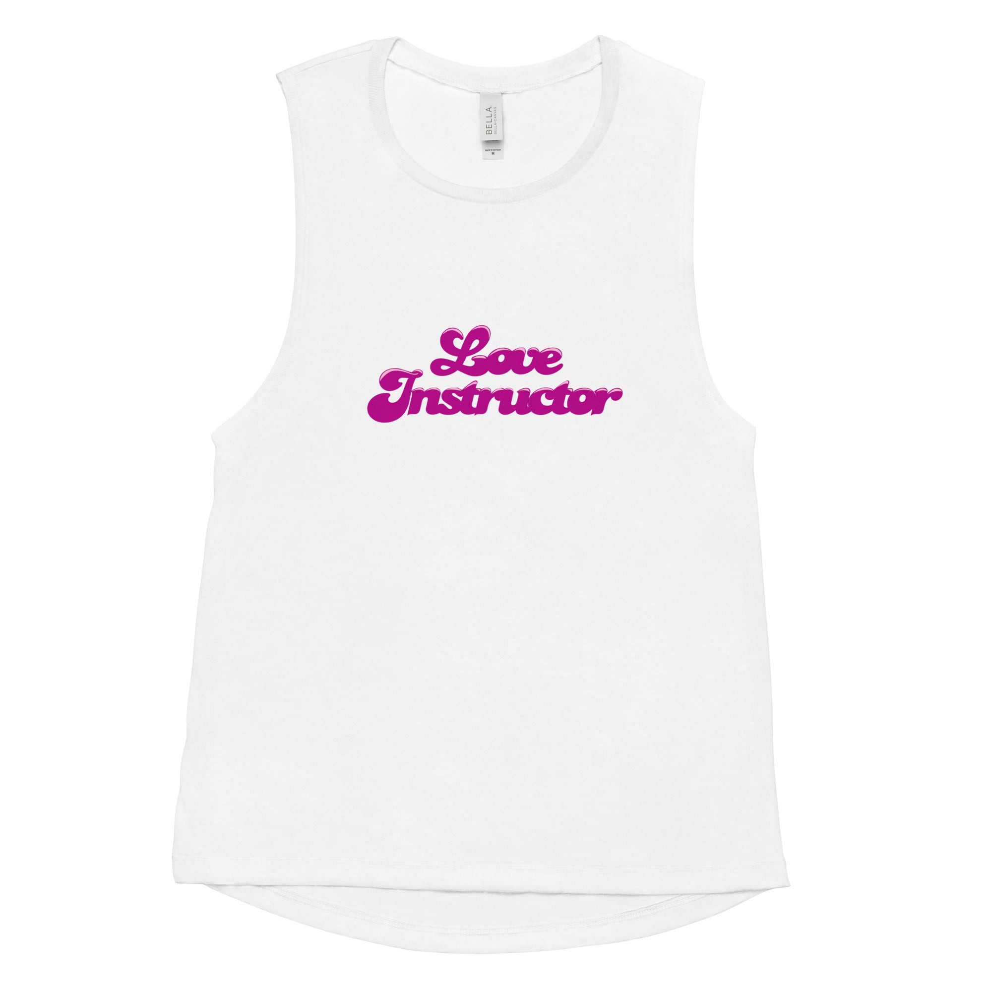 T-Shirt sans manches pour Femme Love instructor