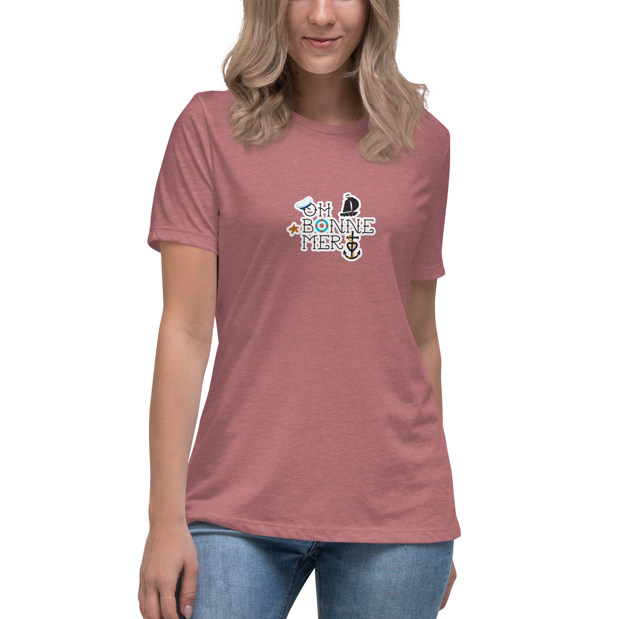 Women's Relaxed T-Shirt Oh Bonne Mer 3