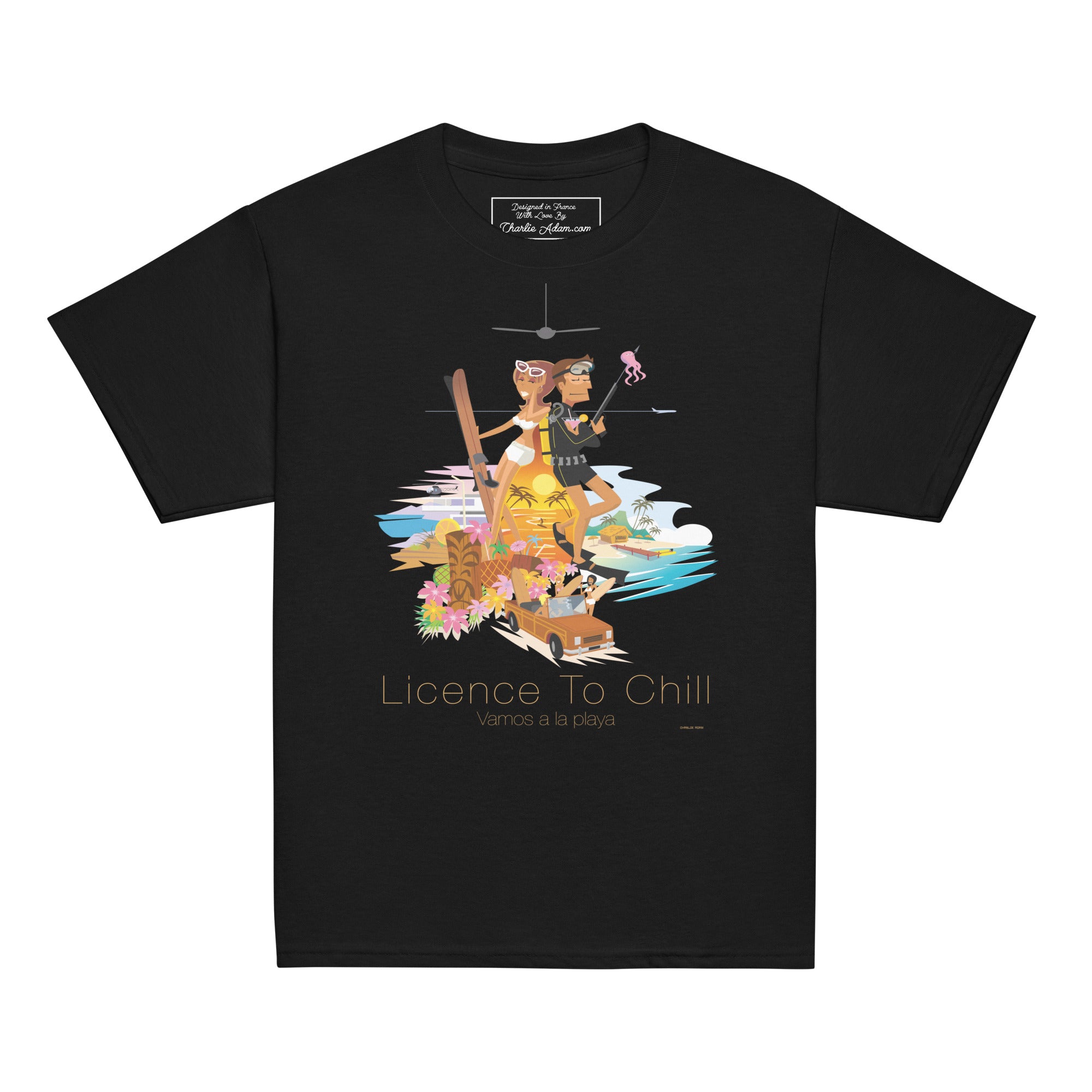 T-shirt épais enfant License to Chill Vamos a la Playa