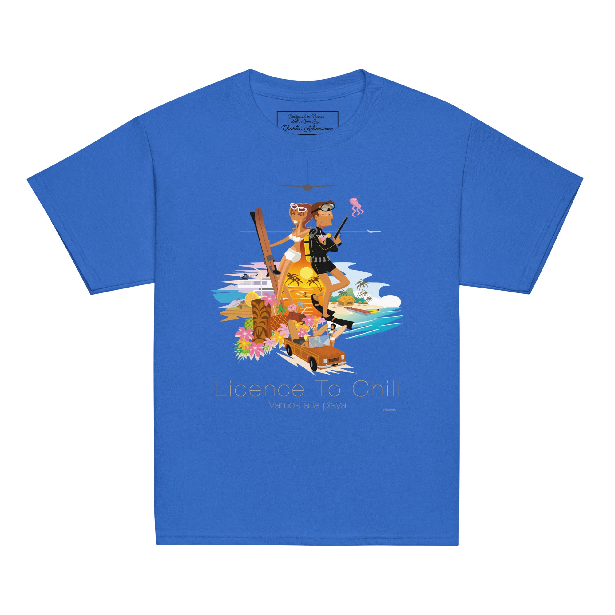 T-shirt épais enfant License to Chill Vamos a la Playa