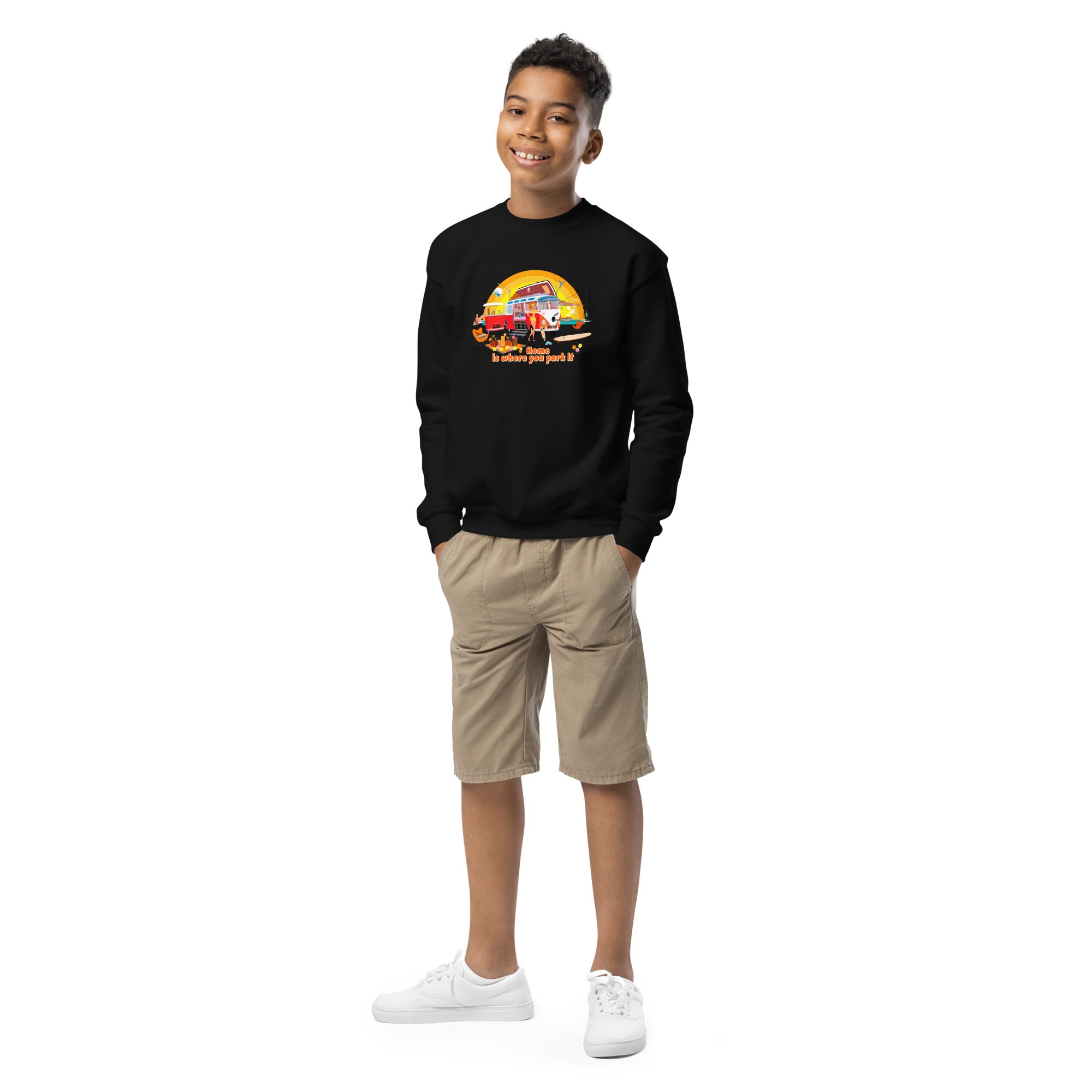 Youth crewneck sweatshirt Ultra Combi