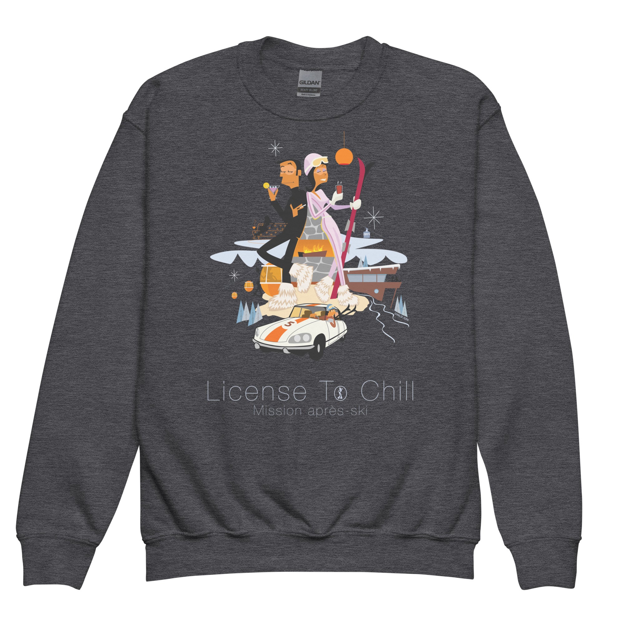 Sweat classique enfant License To Chill Mission Après-Ski