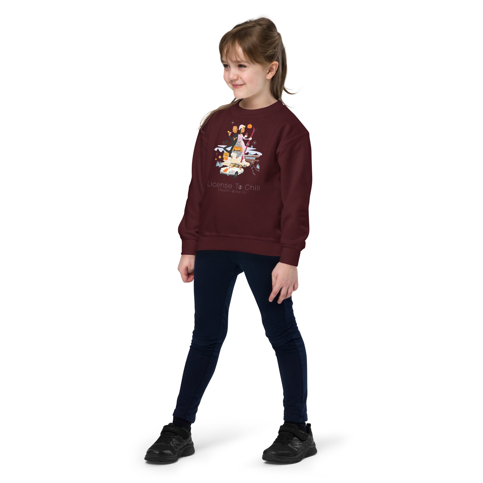 Youth crewneck sweatshirt License To Chill Mission Après-Ski