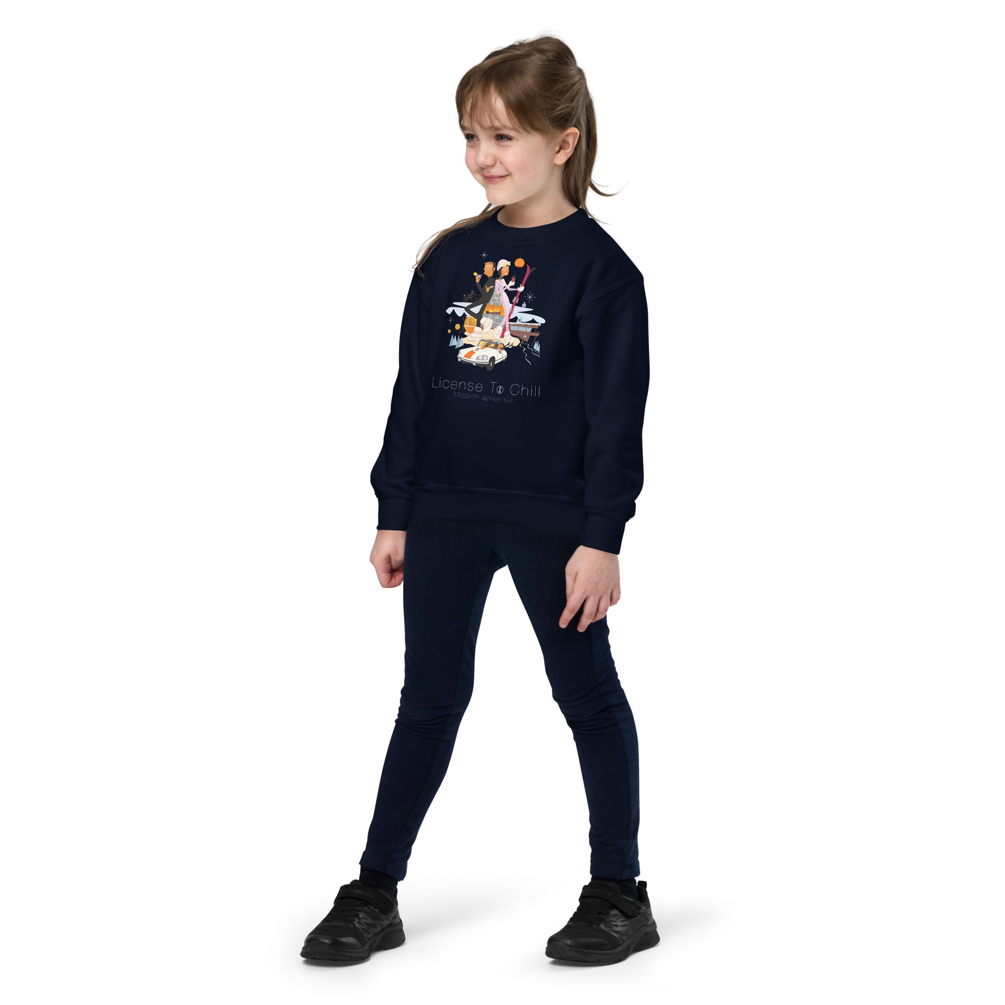 Youth crewneck sweatshirt License To Chill Mission Après-Ski