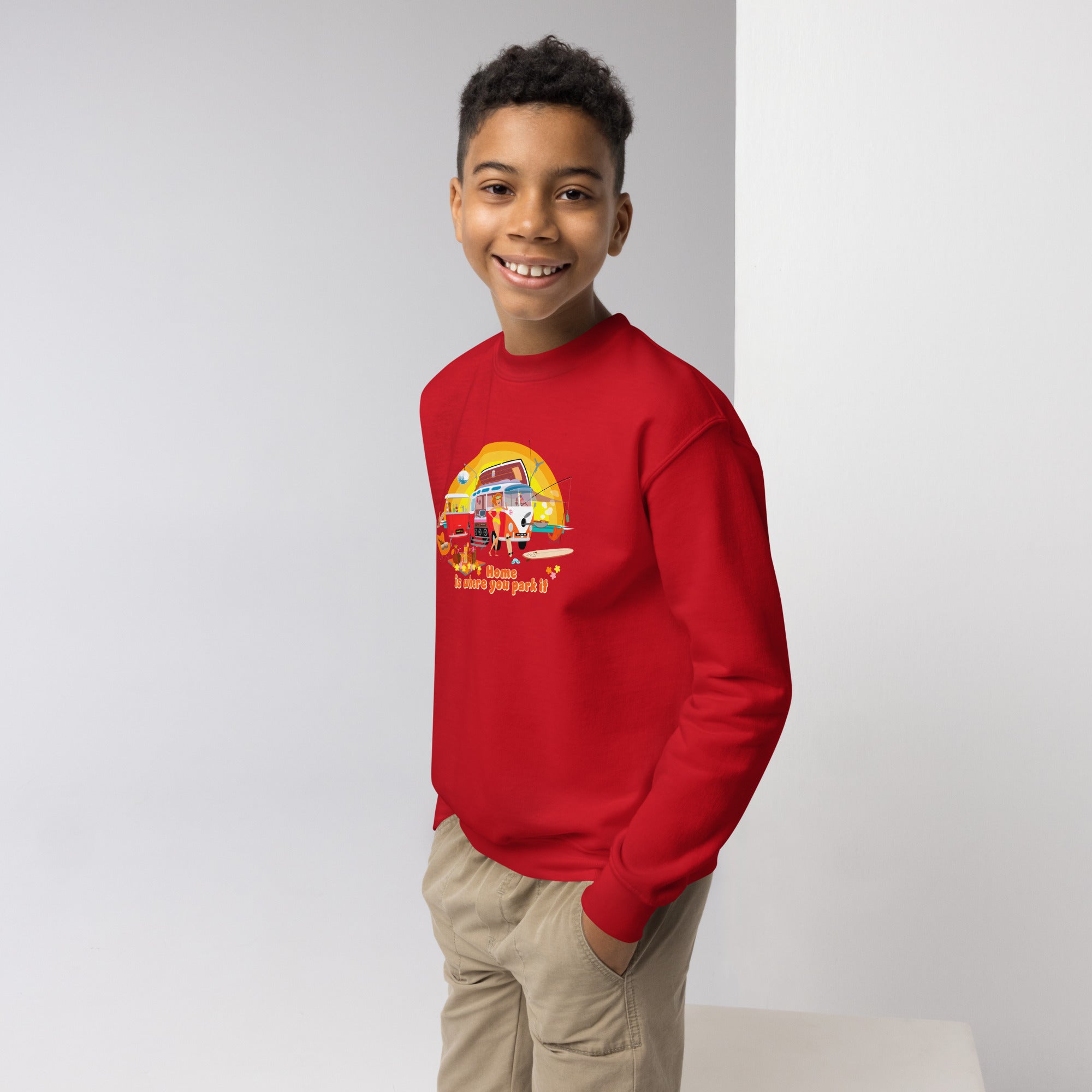 Youth crewneck sweatshirt Ultra Combi