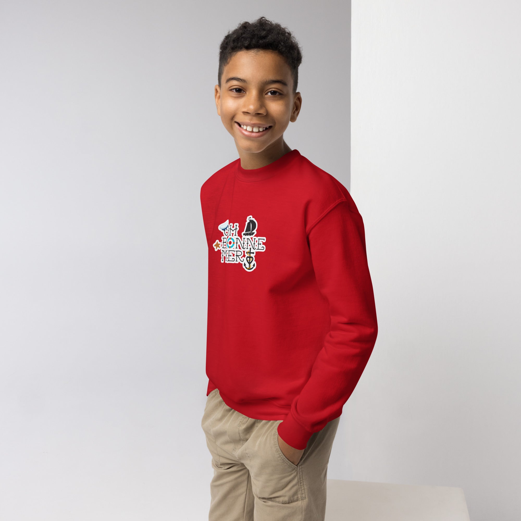 Youth crewneck sweatshirt Oh Bonne Mer 3