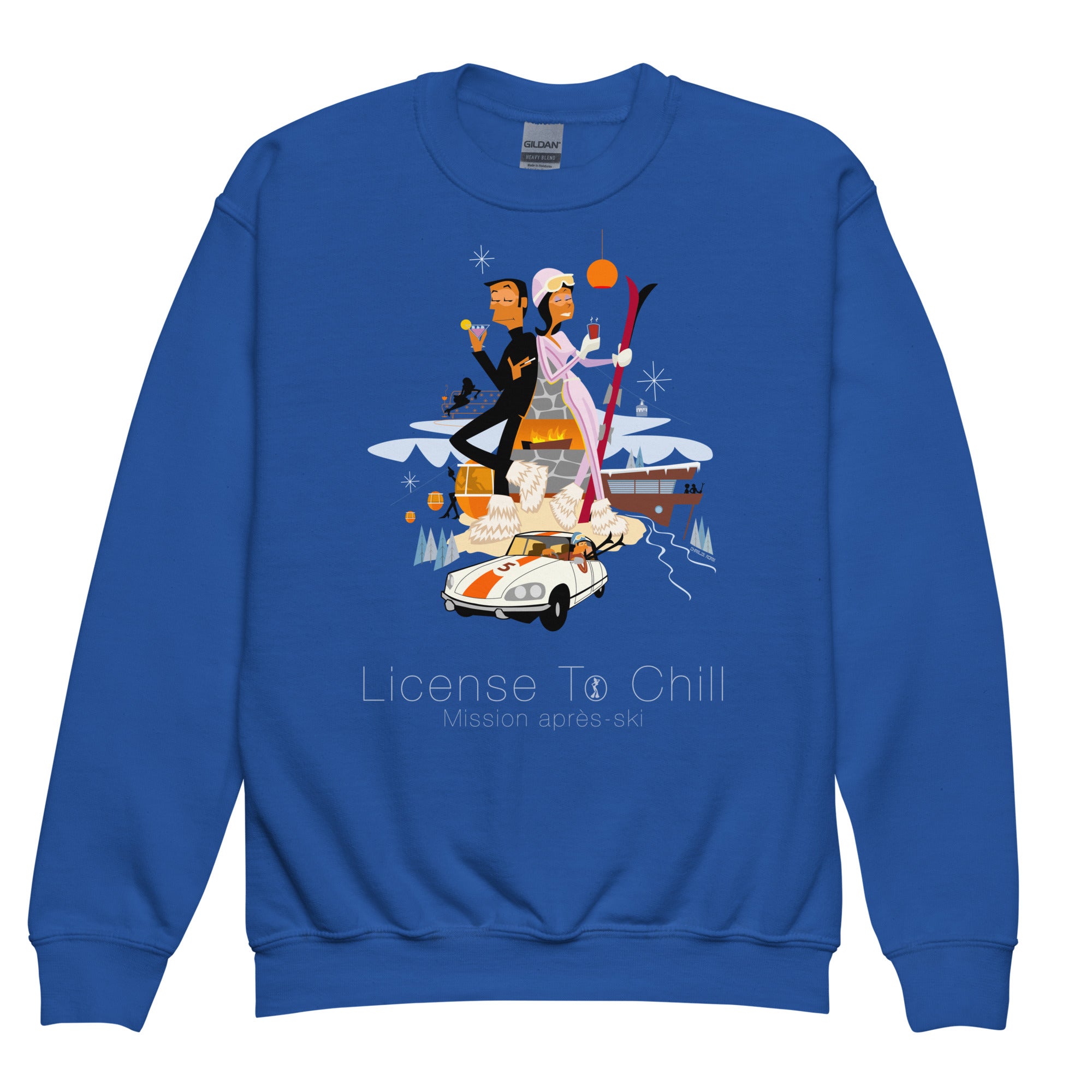 Sweat classique enfant License To Chill Mission Après-Ski