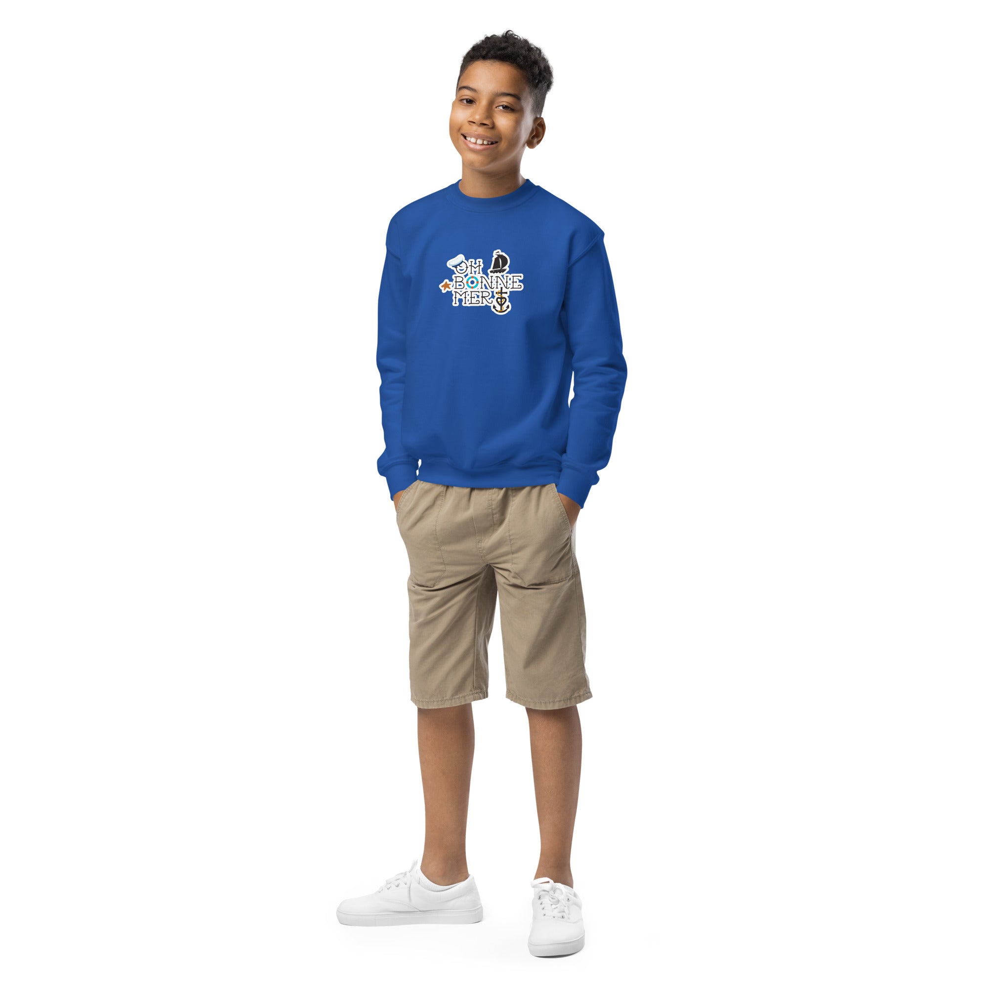 Youth crewneck sweatshirt Oh Bonne Mer 3