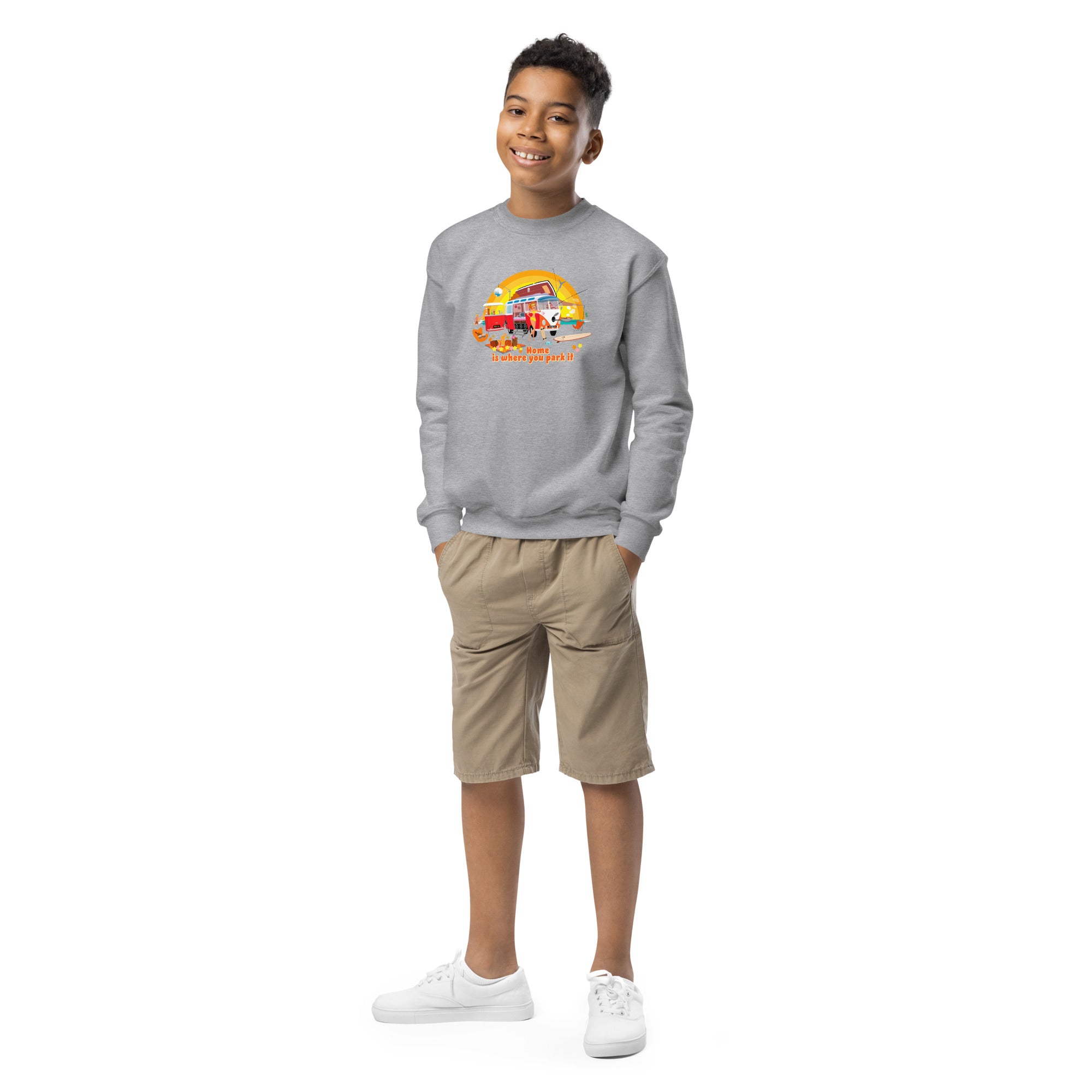 Youth crewneck sweatshirt Ultra Combi