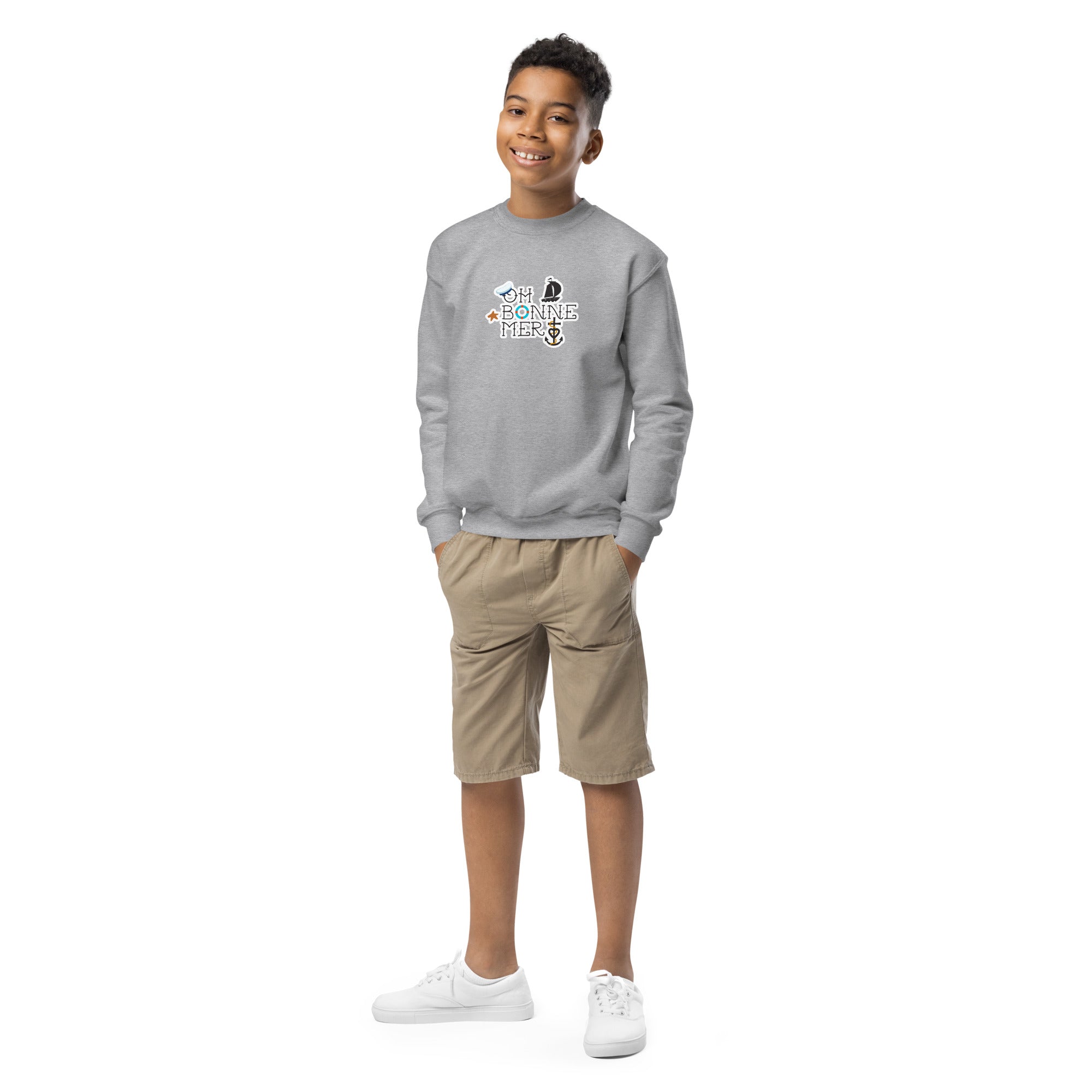 Youth crewneck sweatshirt Oh Bonne Mer 3