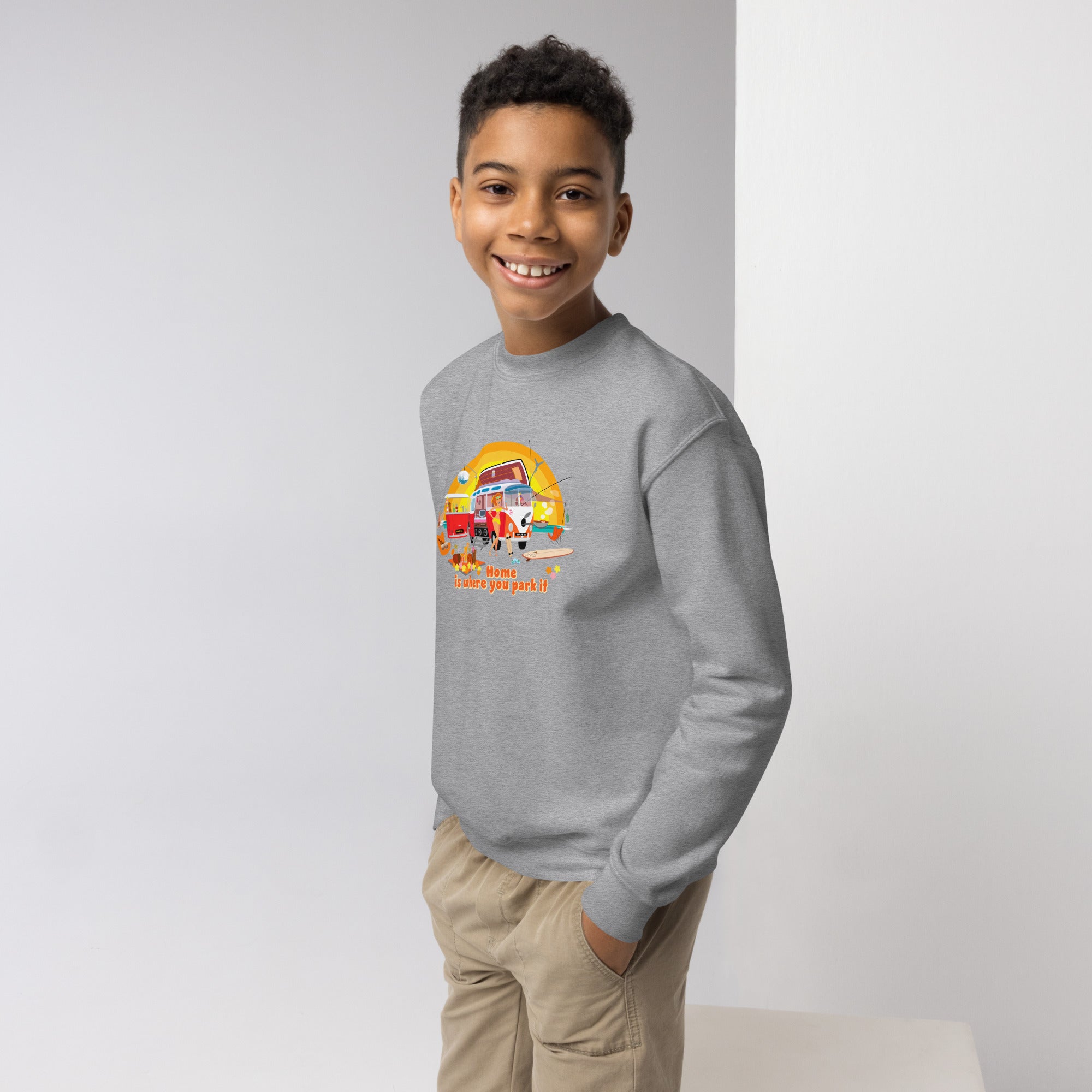 Youth crewneck sweatshirt Ultra Combi