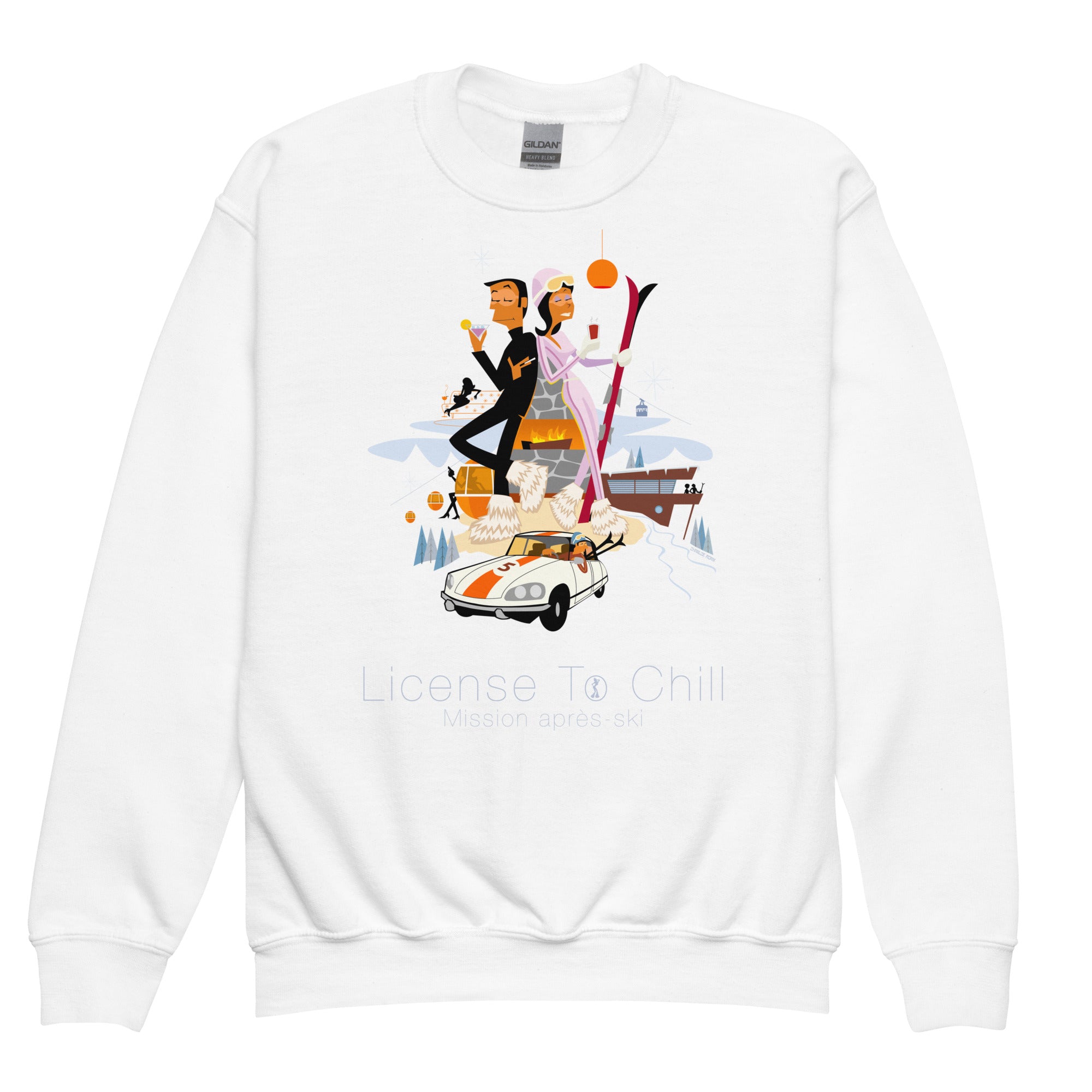 Youth crewneck sweatshirt License To Chill Mission Après-Ski