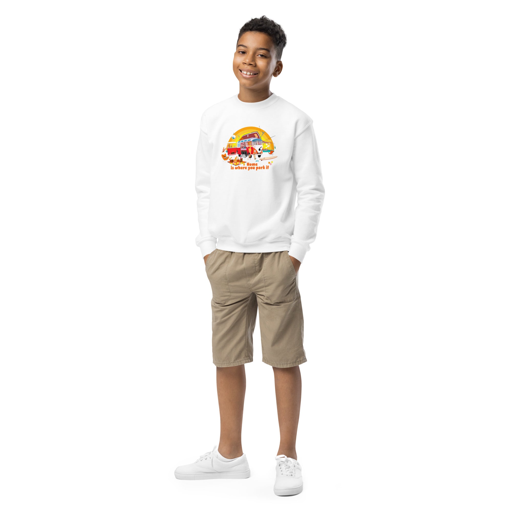 Youth crewneck sweatshirt Ultra Combi