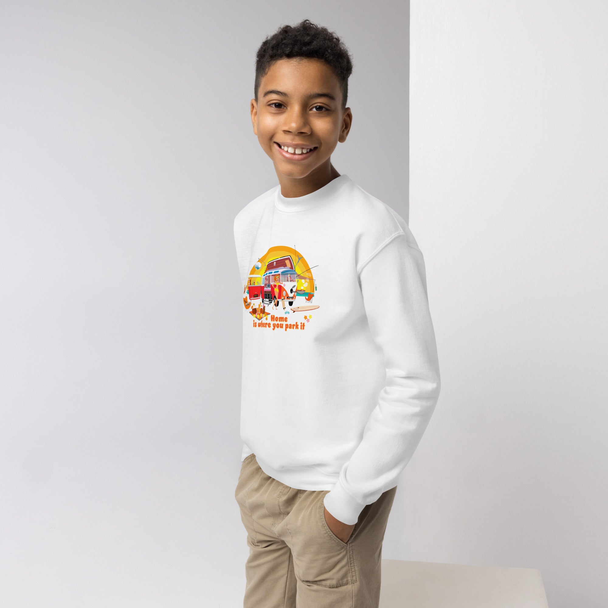 Youth crewneck sweatshirt Ultra Combi