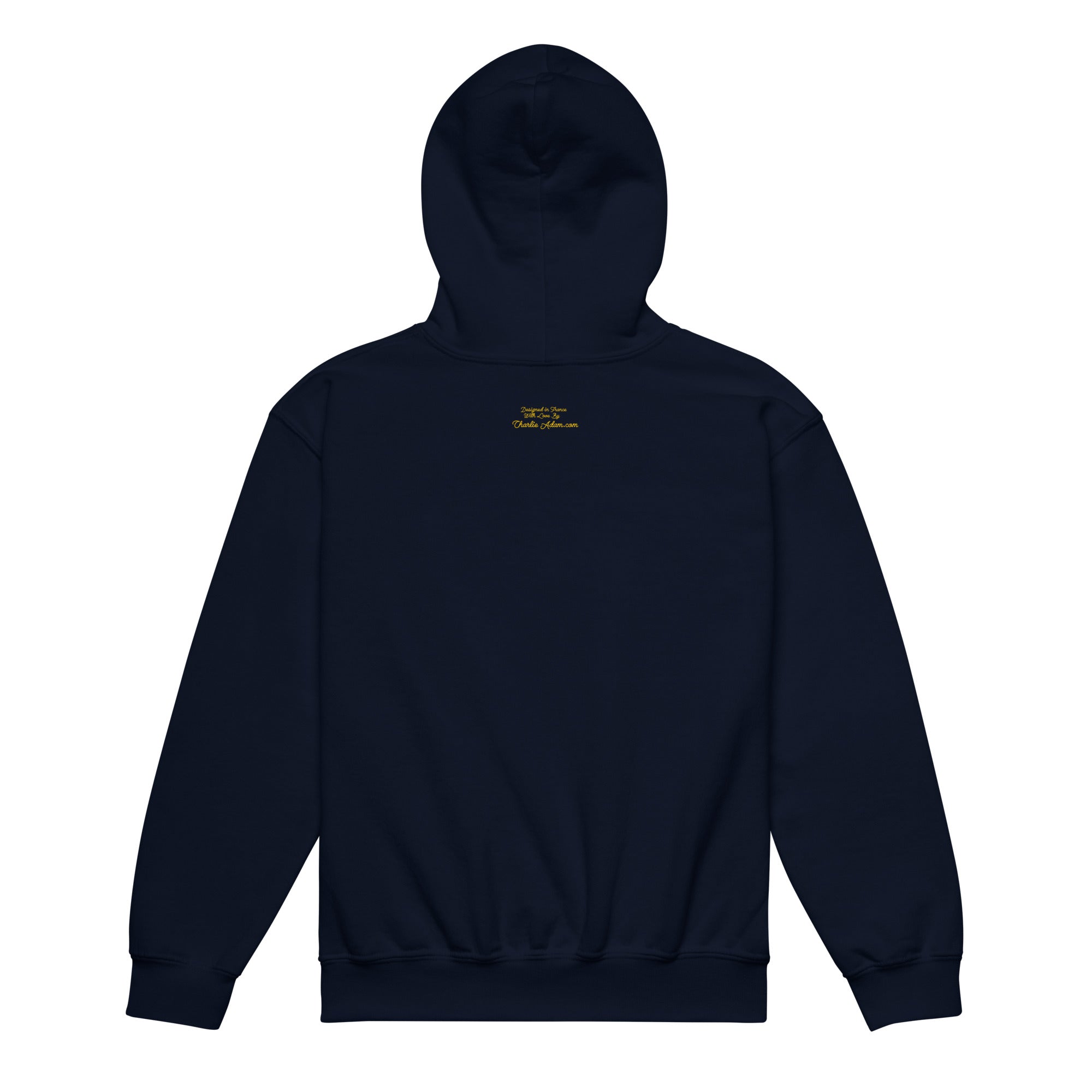 Youth heavy blend hoodie Croix de Camargue Gold