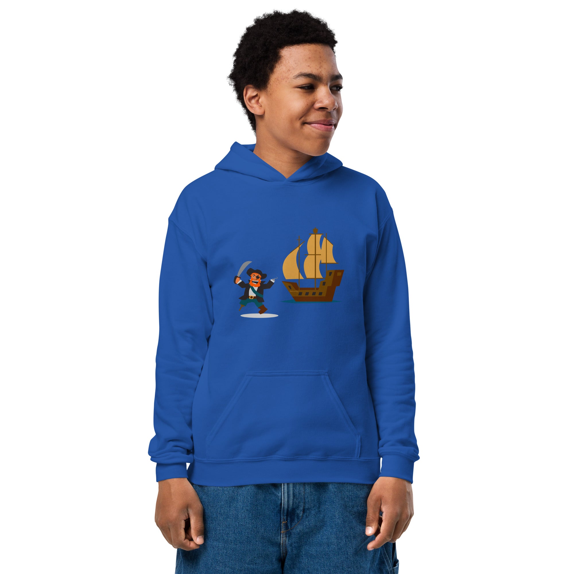 Youth heavy blend hoodie Pirate HMS Bounty