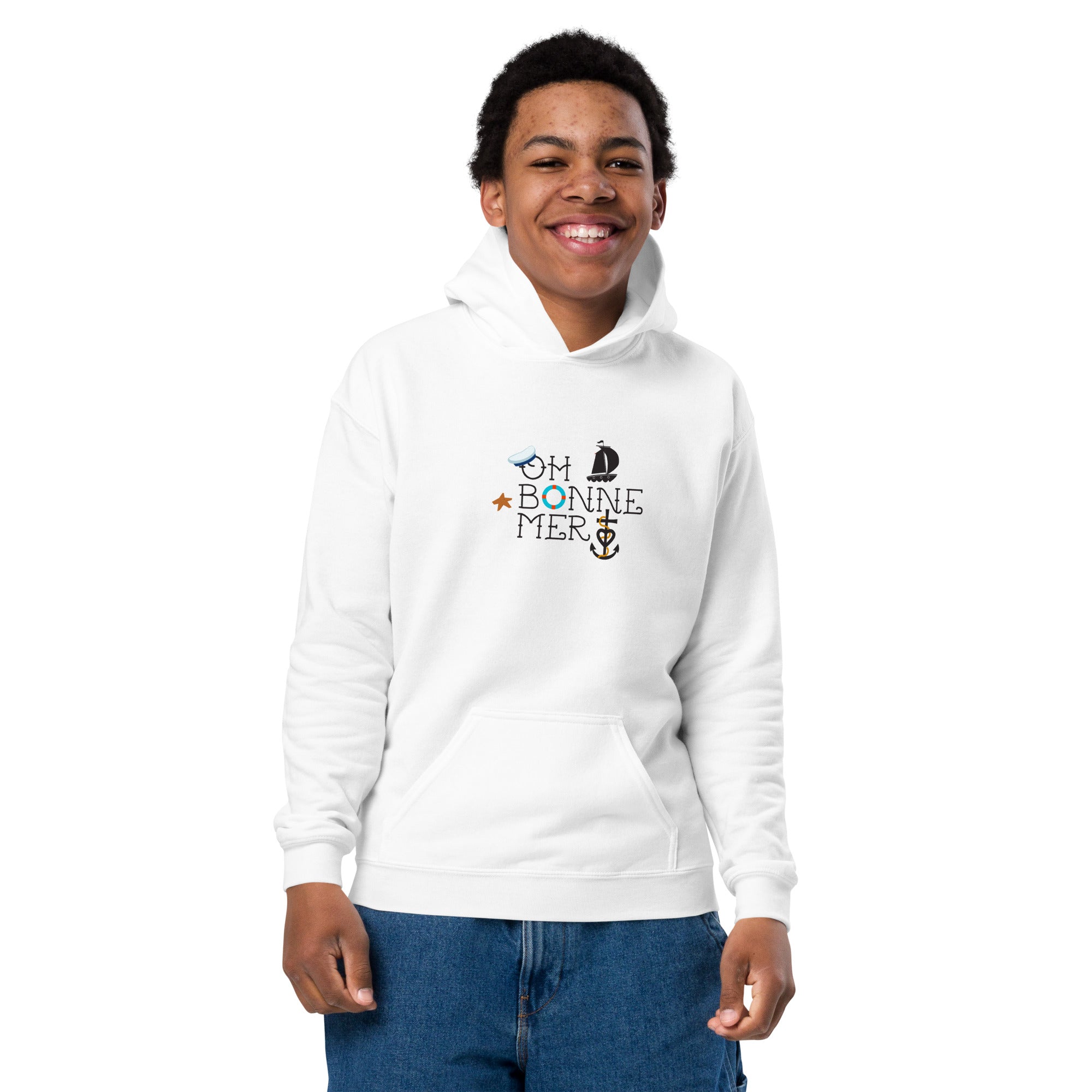 Youth heavy blend hoodie Oh Bonne Mer 3