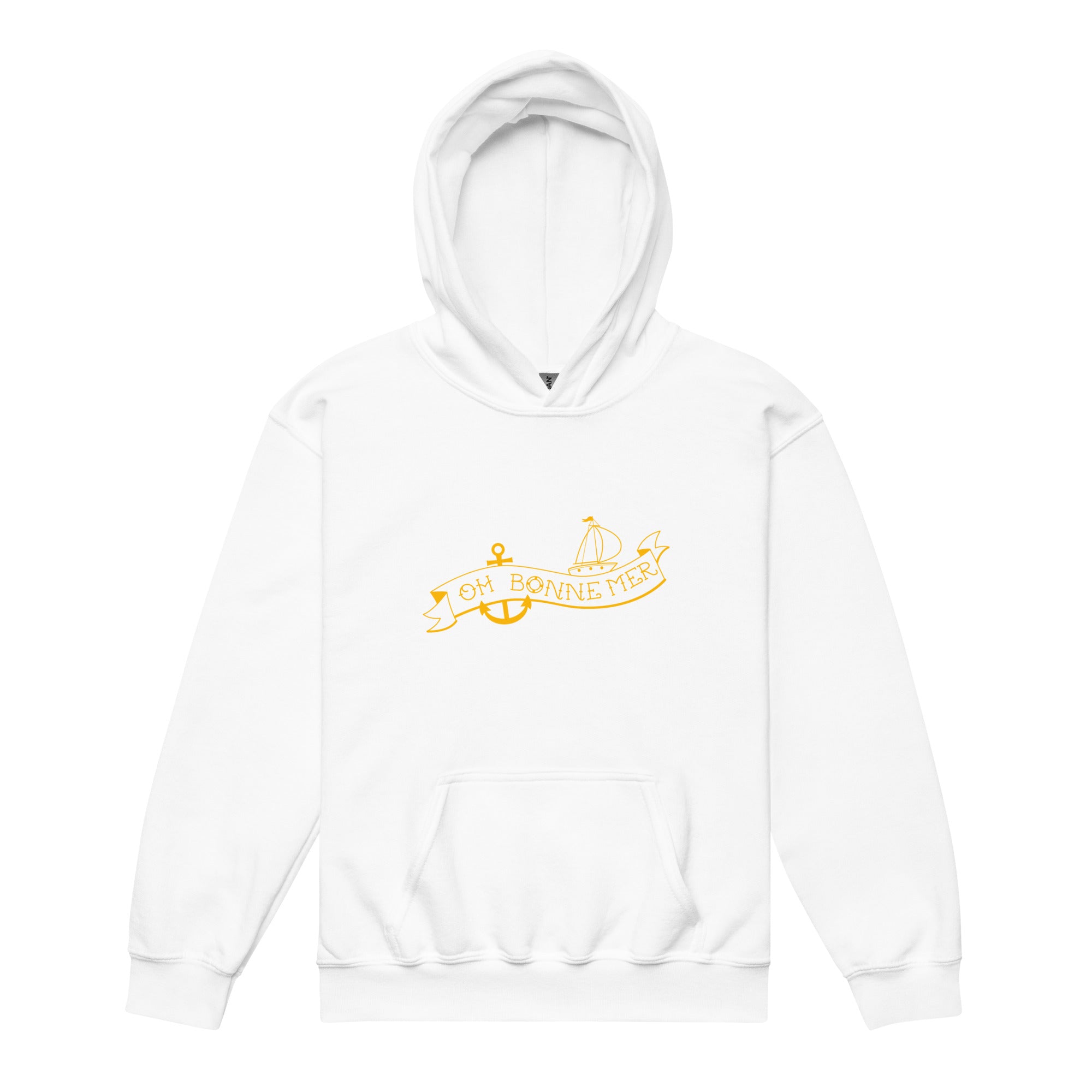 Youth heavy blend hoodie Oh Bonne Mer Tattoo Gold