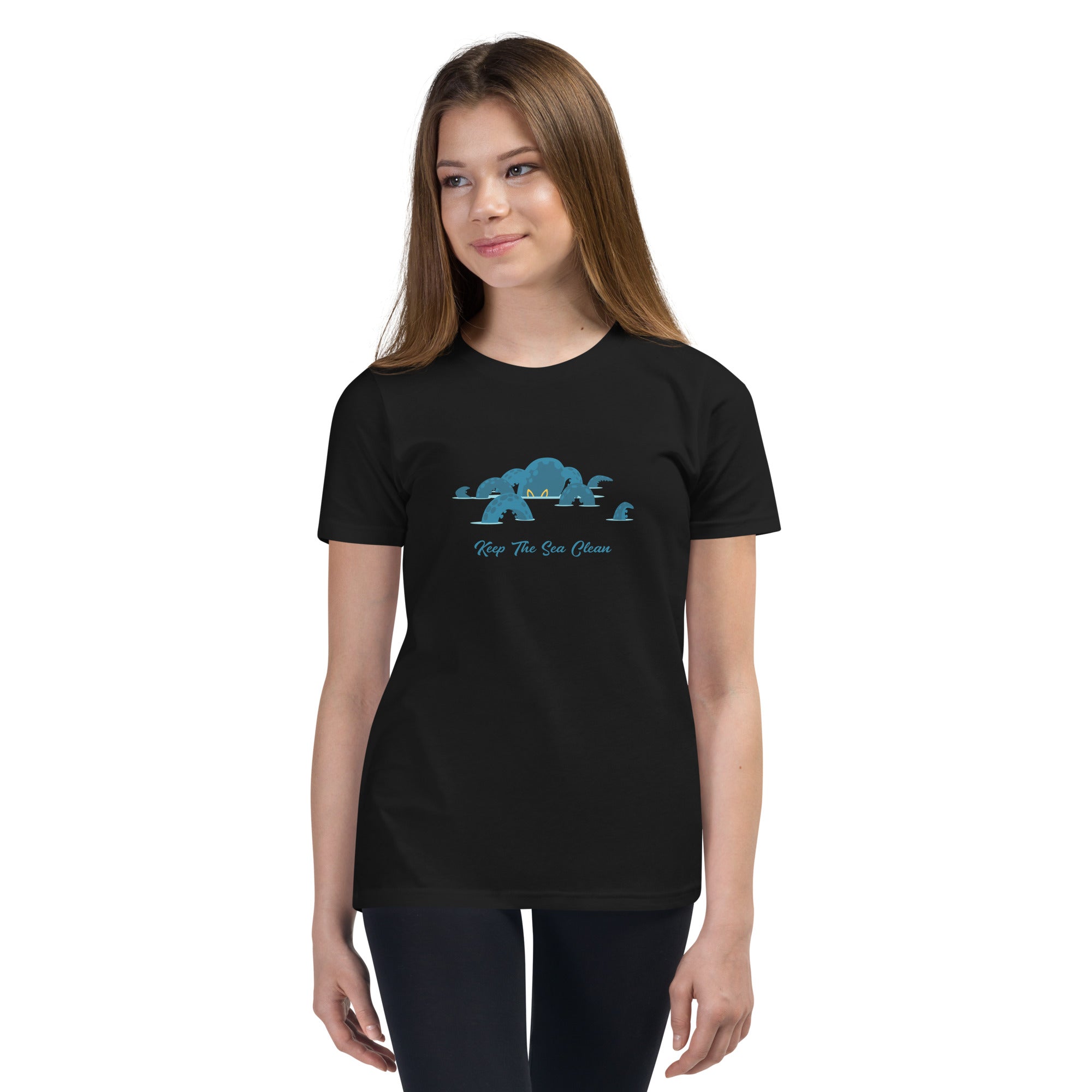 T-shirt pour adolescent Octopus Blue