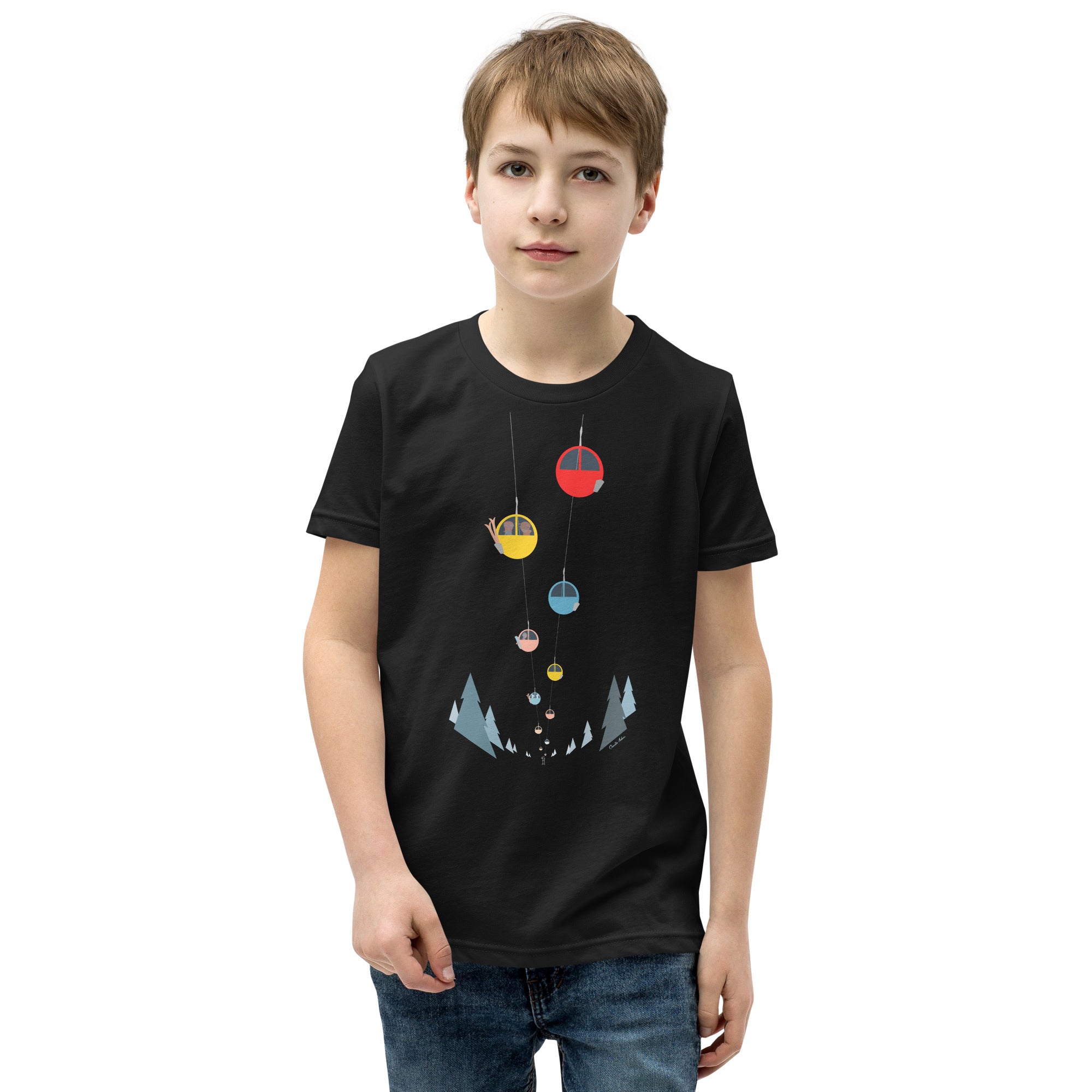 T-shirt classique enfant Gondolas in the mist