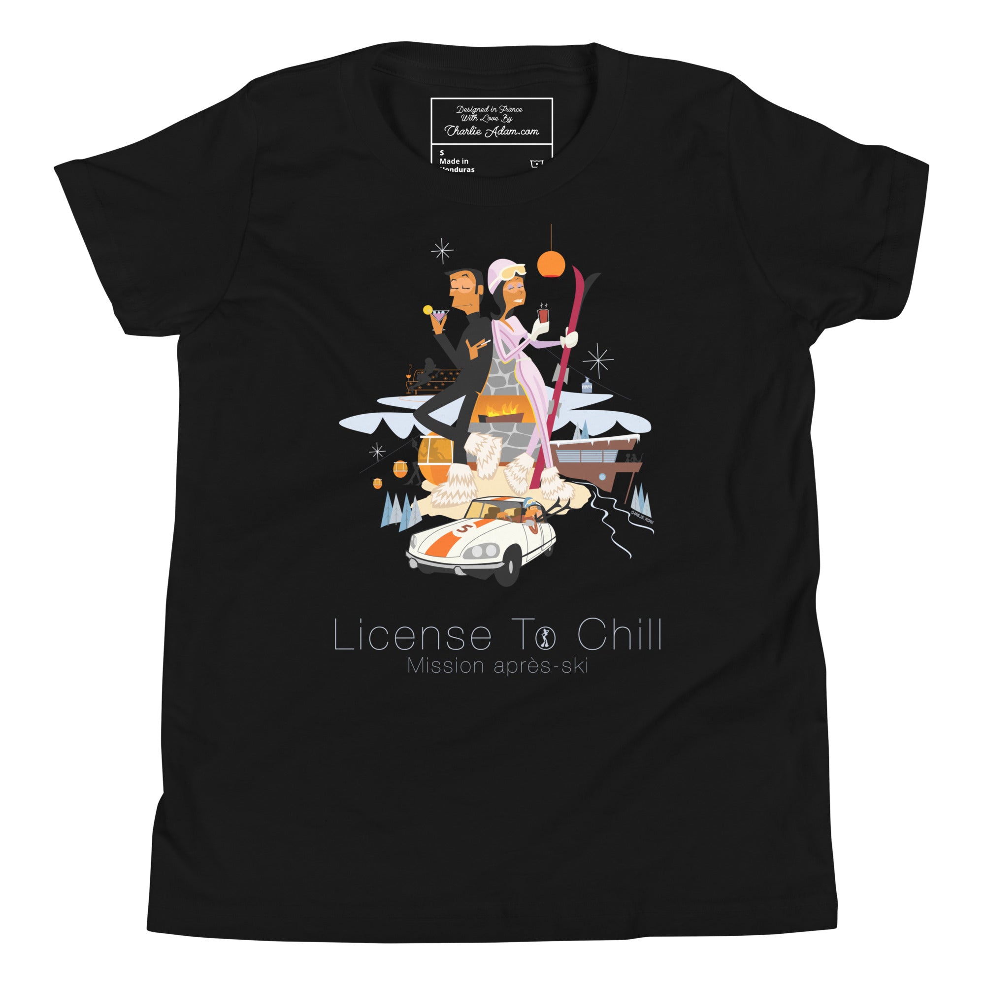 T-shirt classique enfant License To Chill Mission Après-Ski