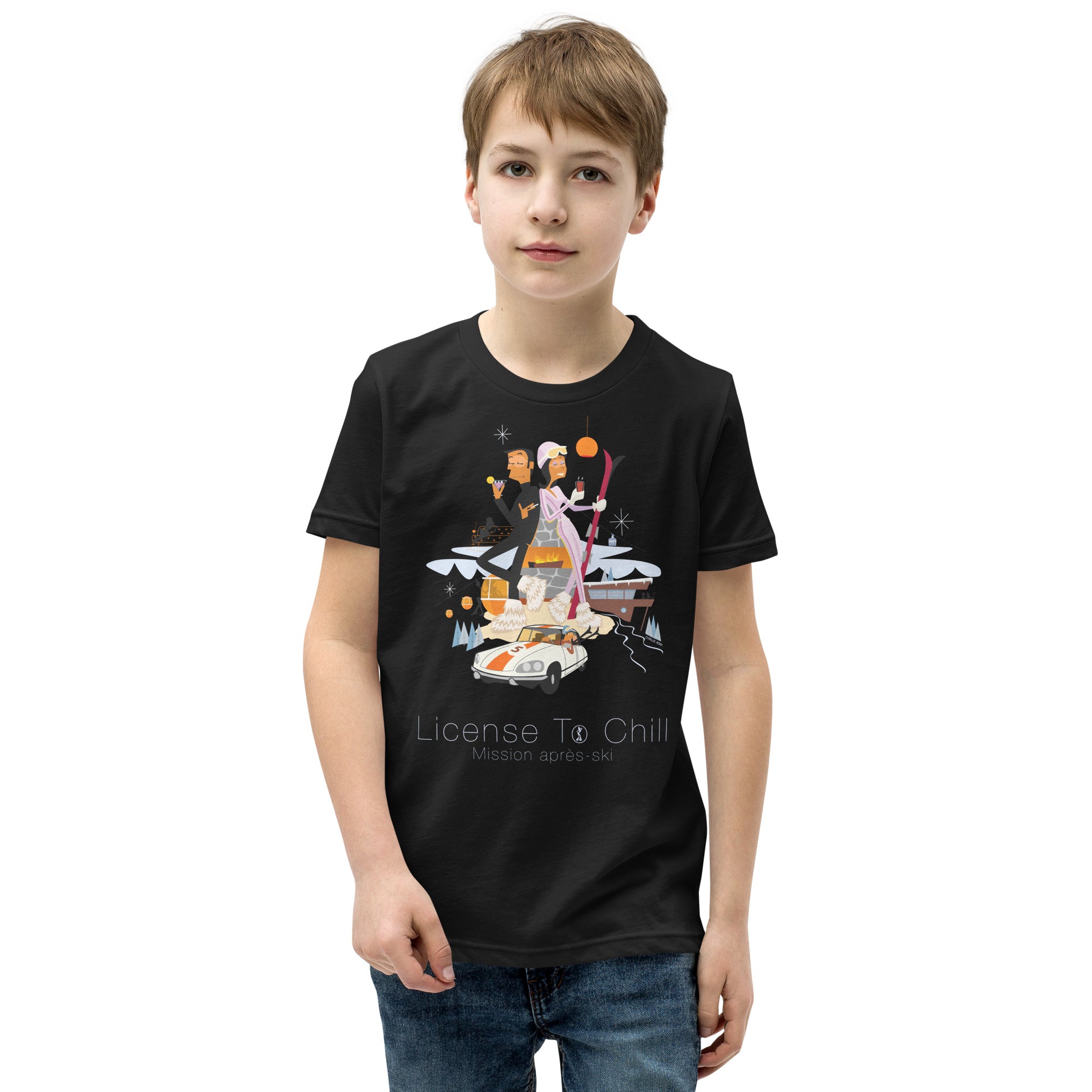 T-shirt classique enfant License To Chill Mission Après-Ski