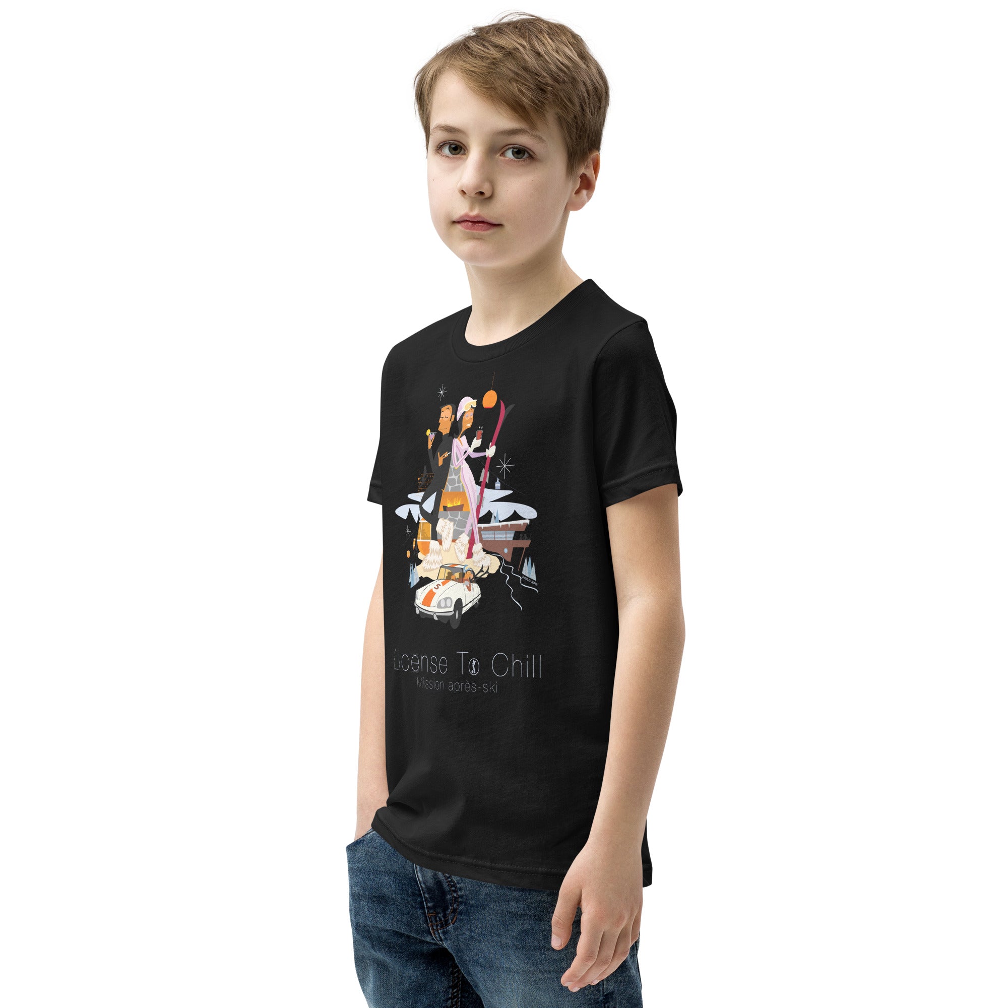 T-shirt classique enfant License To Chill Mission Après-Ski