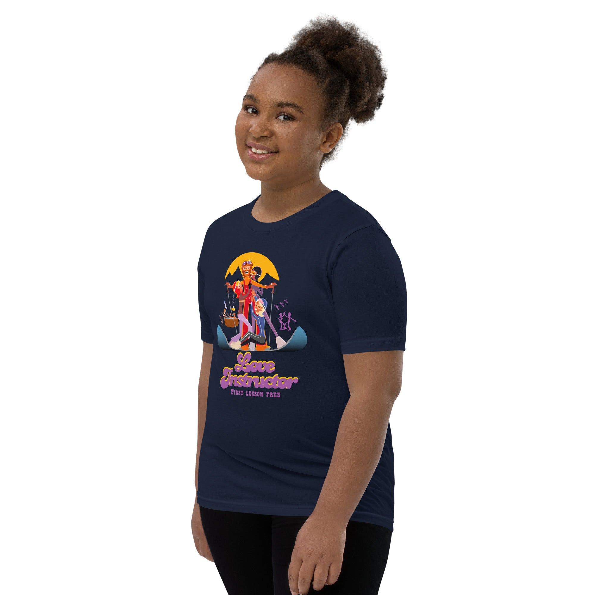 T-shirt classique enfant Love Instructor First Lesson free