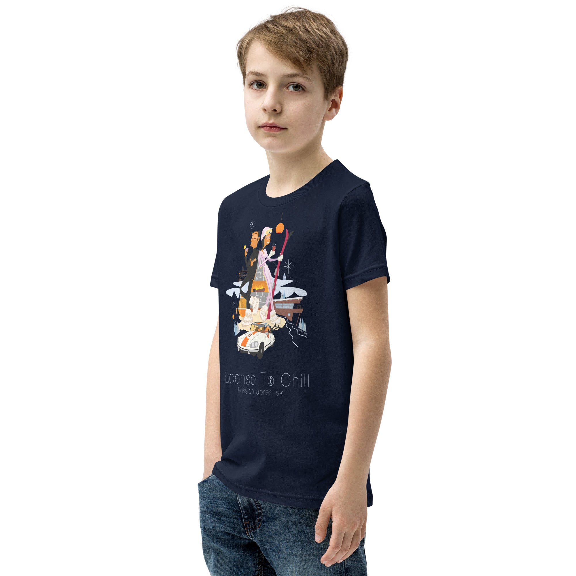 T-shirt classique enfant License To Chill Mission Après-Ski