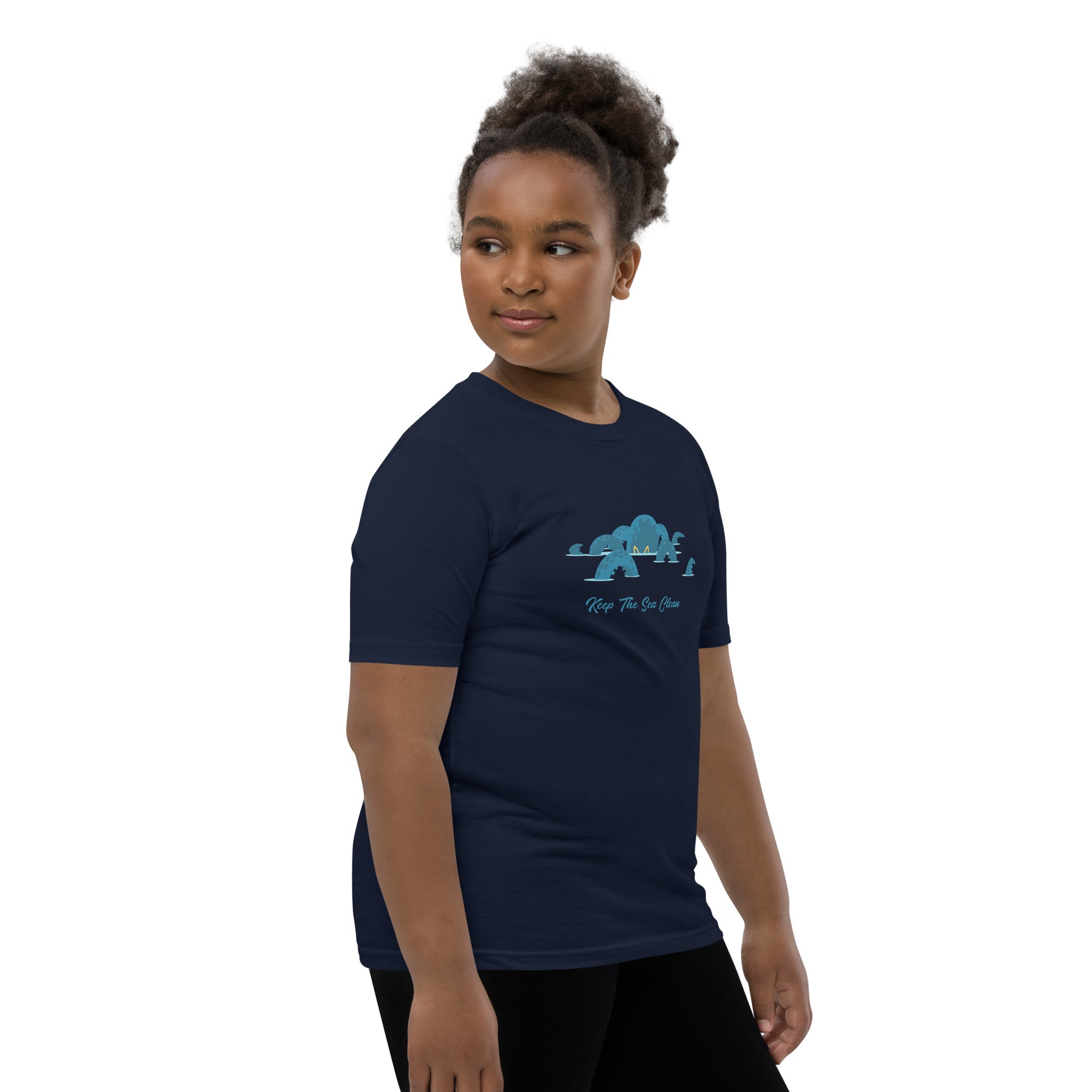 Youth Staple T-shirt Octopus Blue