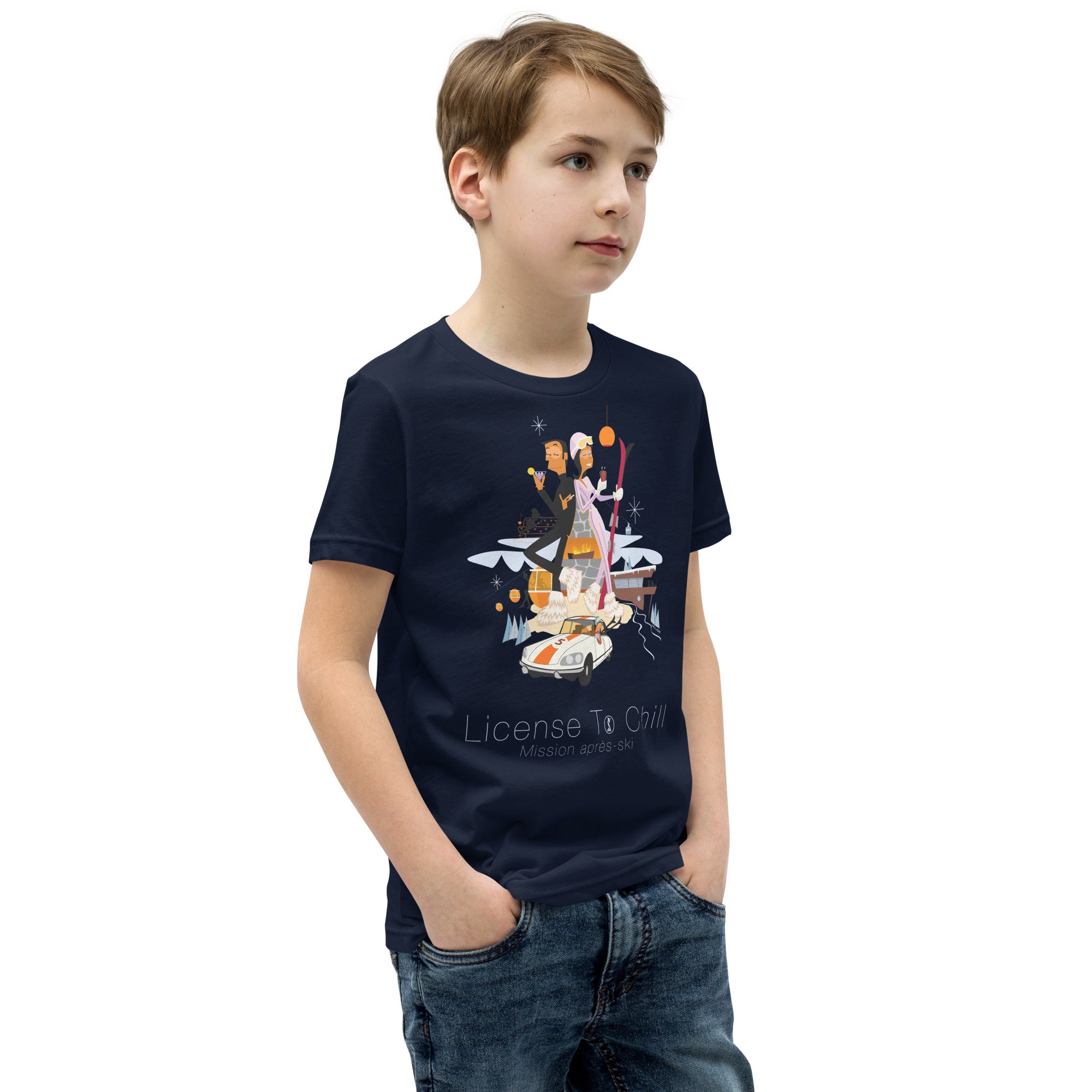 T-shirt classique enfant License To Chill Mission Après-Ski