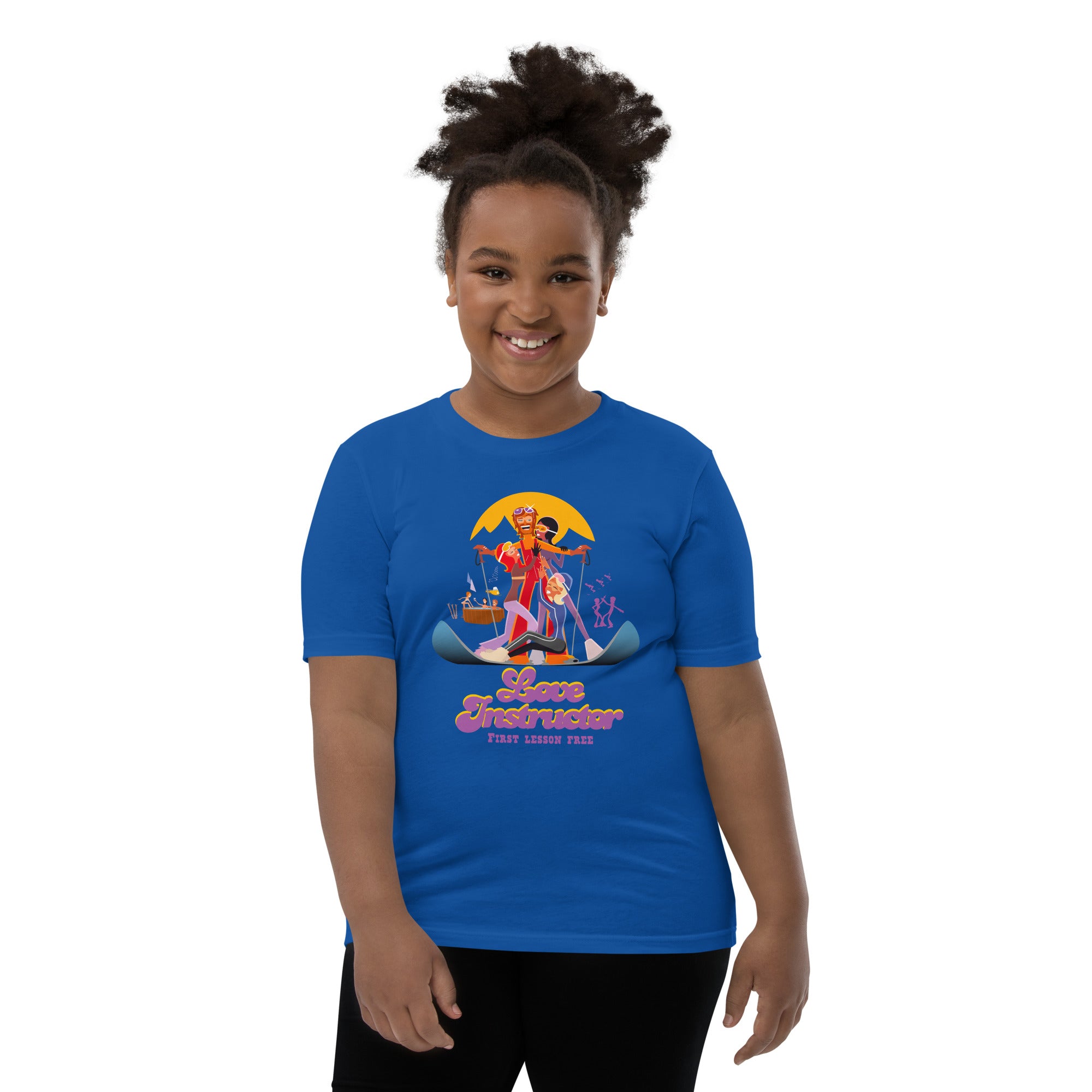 T-shirt classique enfant Love Instructor First Lesson free