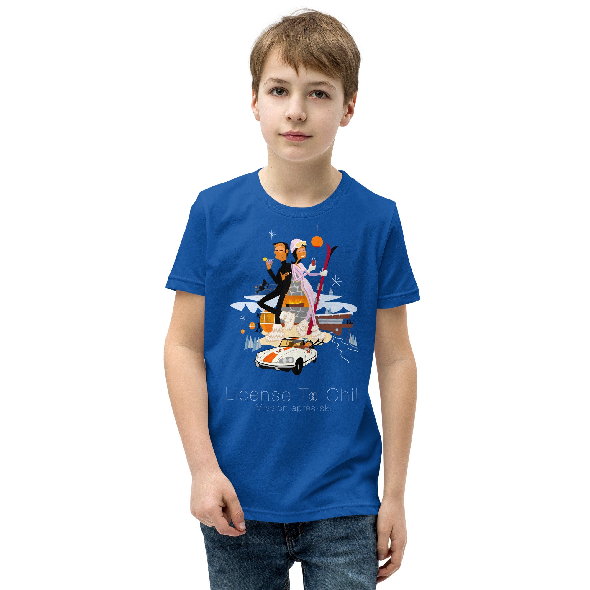 T-shirt classique enfant License To Chill Mission Après-Ski