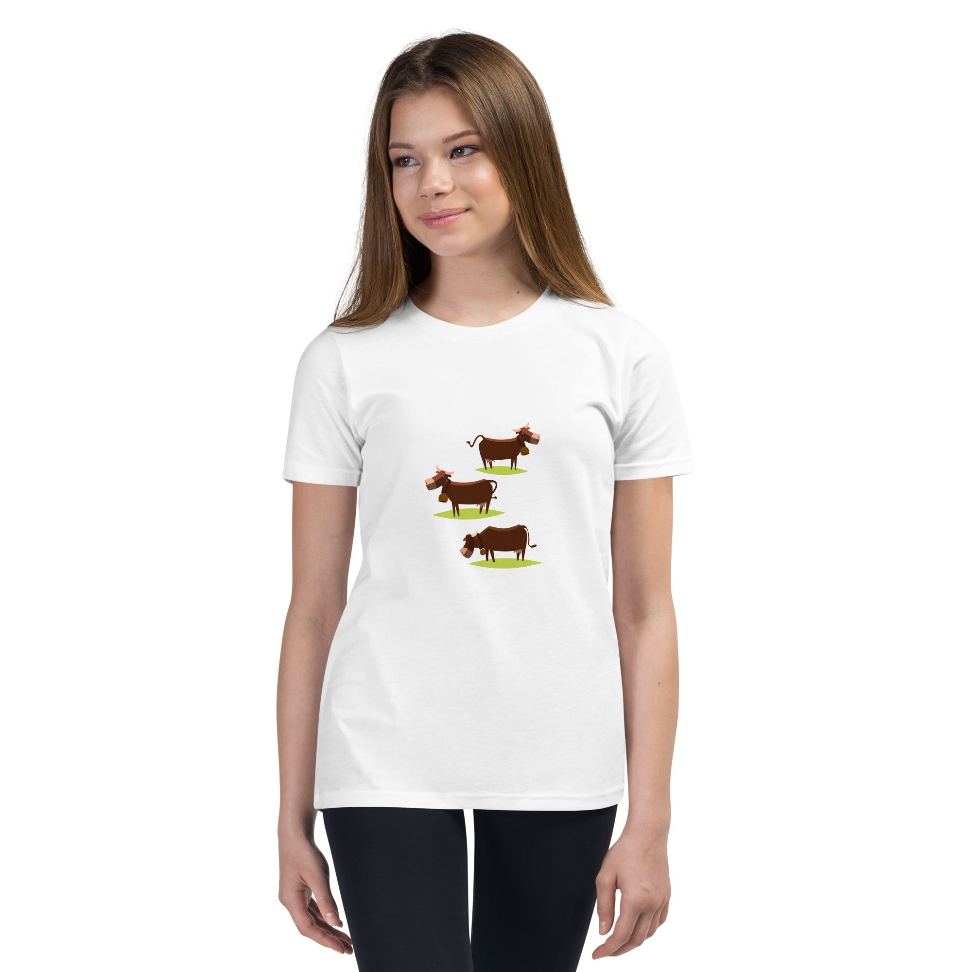 T-shirt pour adolescent The Three Cows