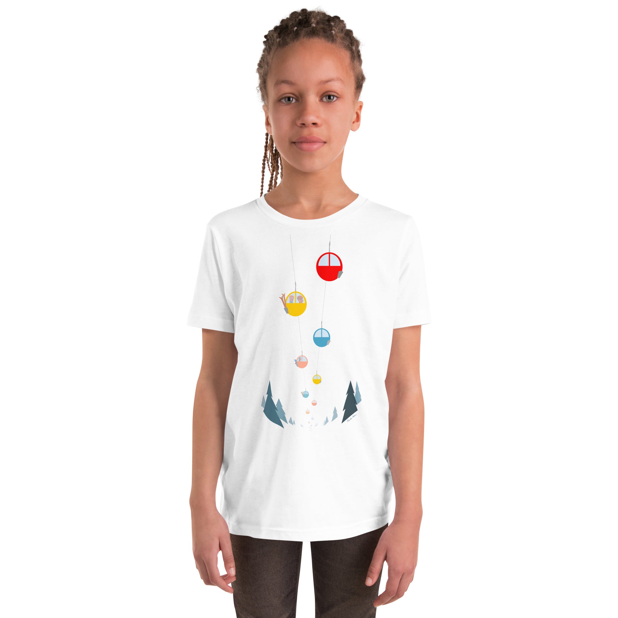 T-shirt classique enfant Gondolas in the mist