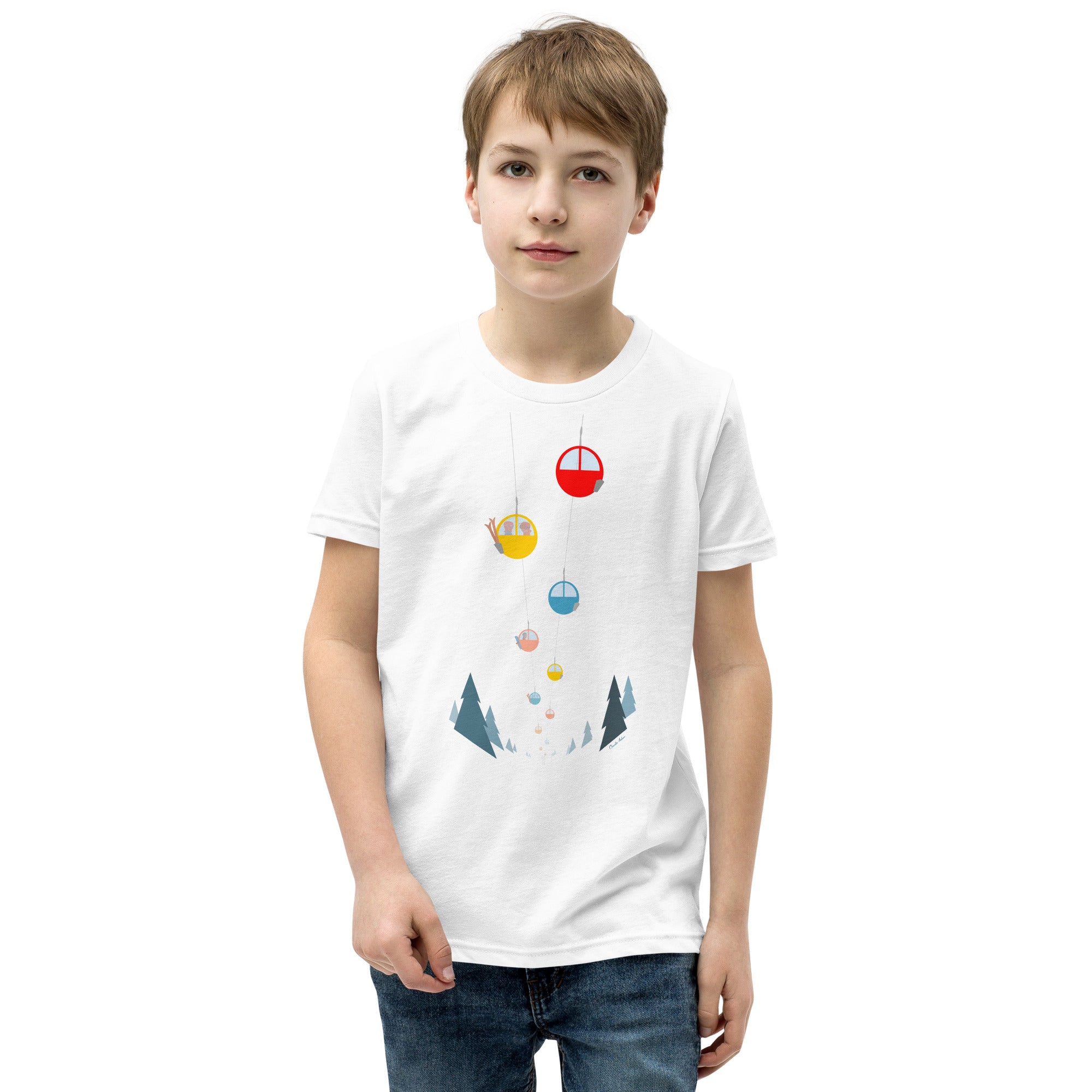 T-shirt classique enfant Gondolas in the mist