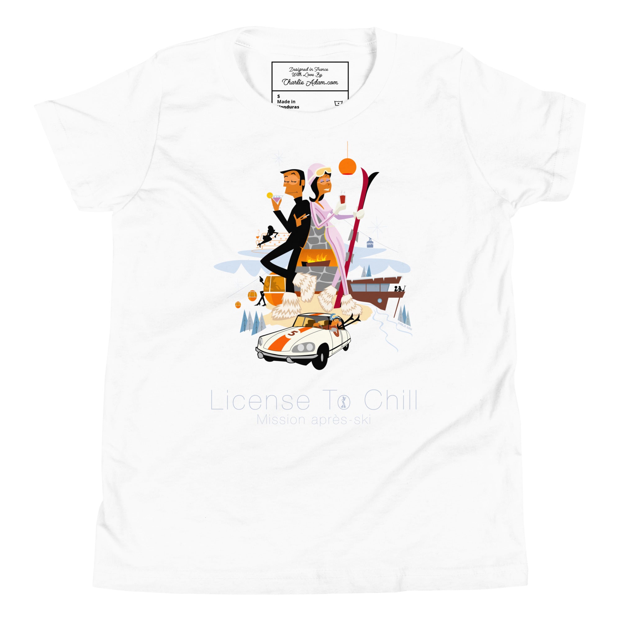 T-shirt classique enfant License To Chill Mission Après-Ski