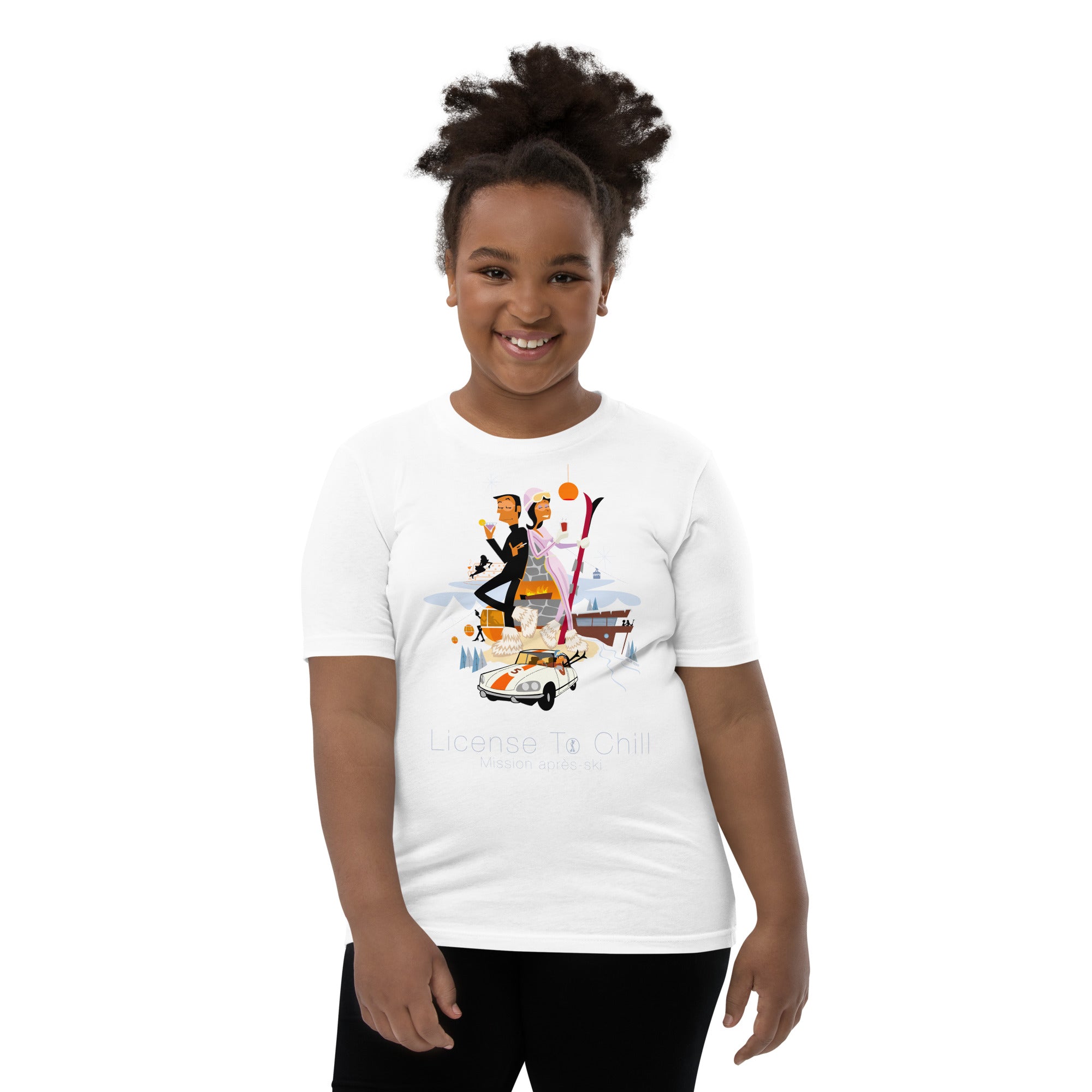 T-shirt classique enfant License To Chill Mission Après-Ski