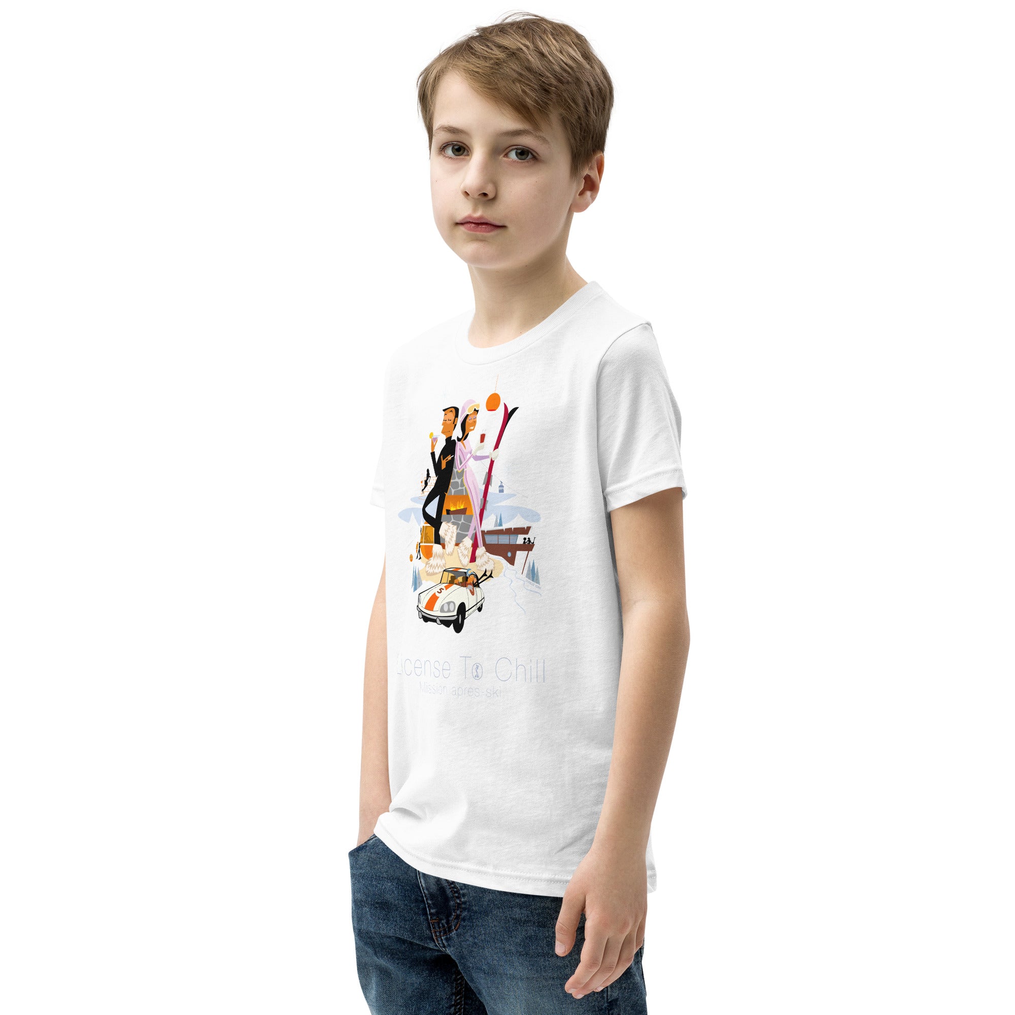 T-shirt classique enfant License To Chill Mission Après-Ski