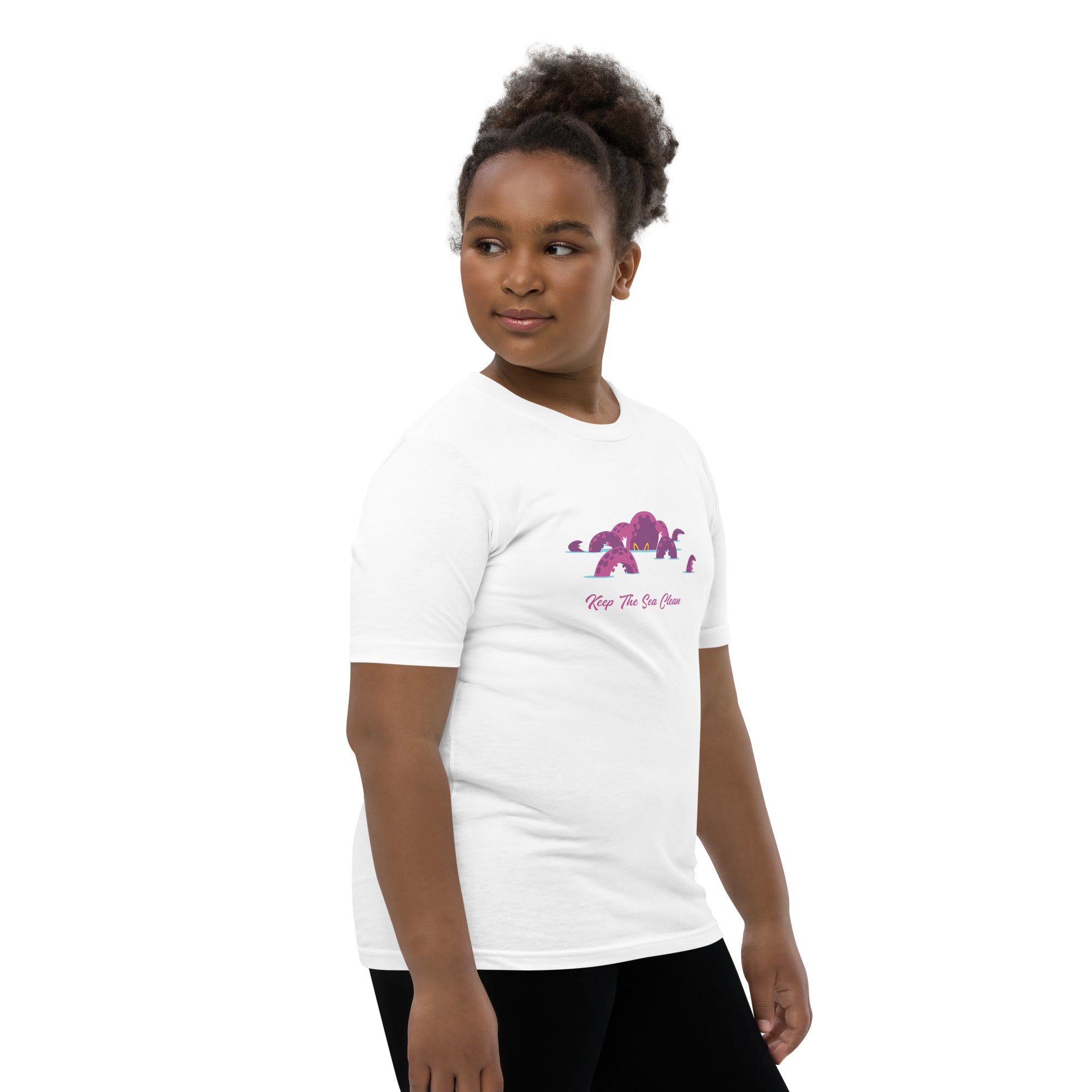 T-shirt pour adolescent Octopus Purple